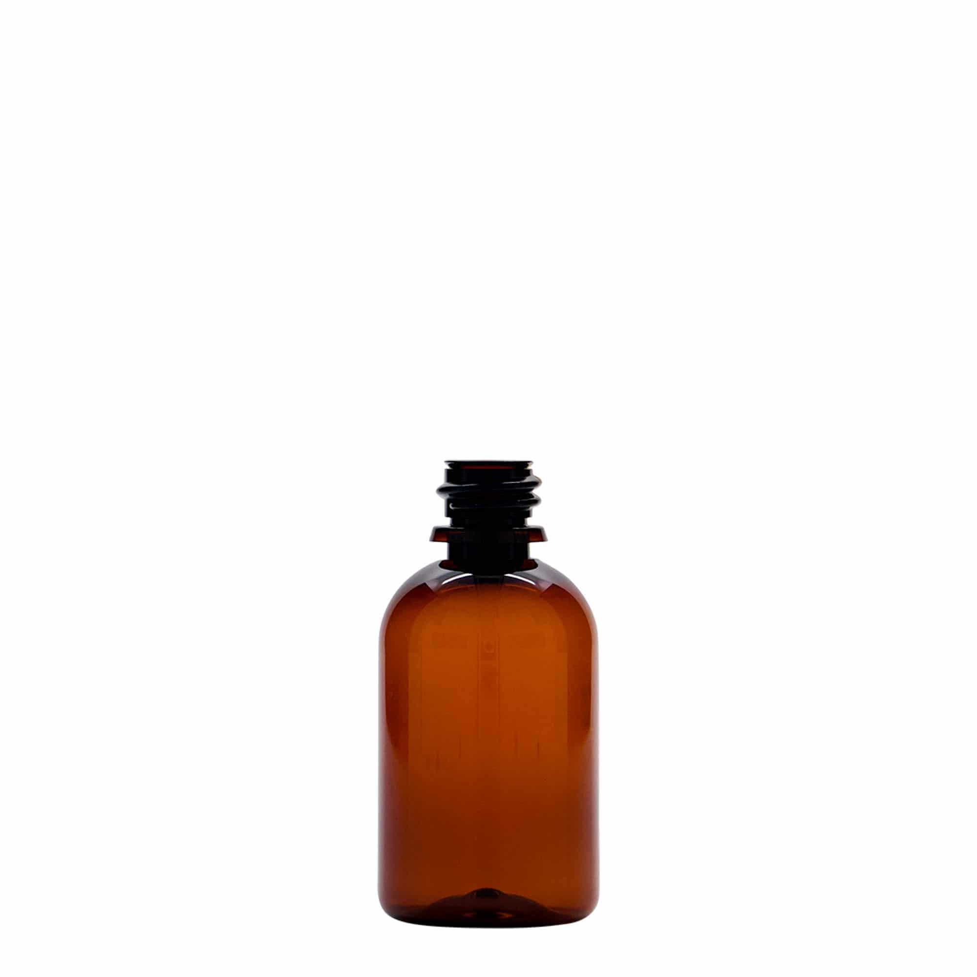50 ml PET orvosi üveg 'Easy Living', barna, műanyag, nyílás: DIN 18
