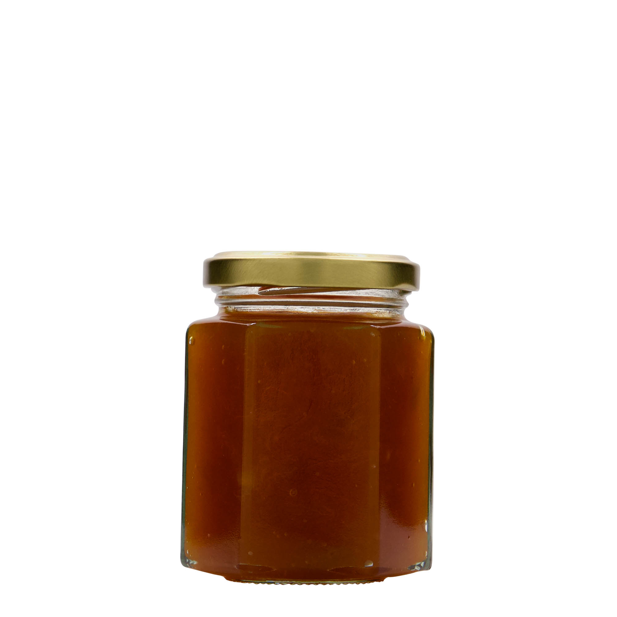 196 ml hatszögletű üveg, nyílás: csavaros zárófedél (TO 58) 196 ml hatszögletű üveg, nyílás: csavaros zárófedél (TO 58)