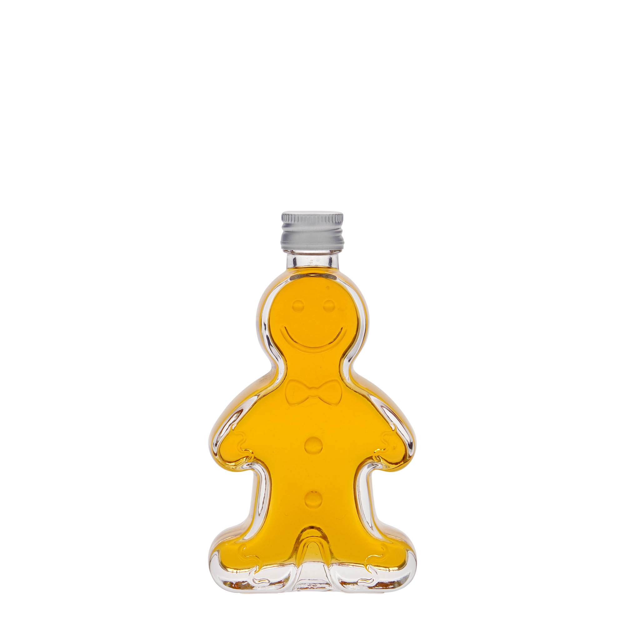 50 ml üvegpalack 'Mézeskalács figura', nyak: PP 18 50 ml üvegpalack 'Mézeskalács figura', nyak: PP 18