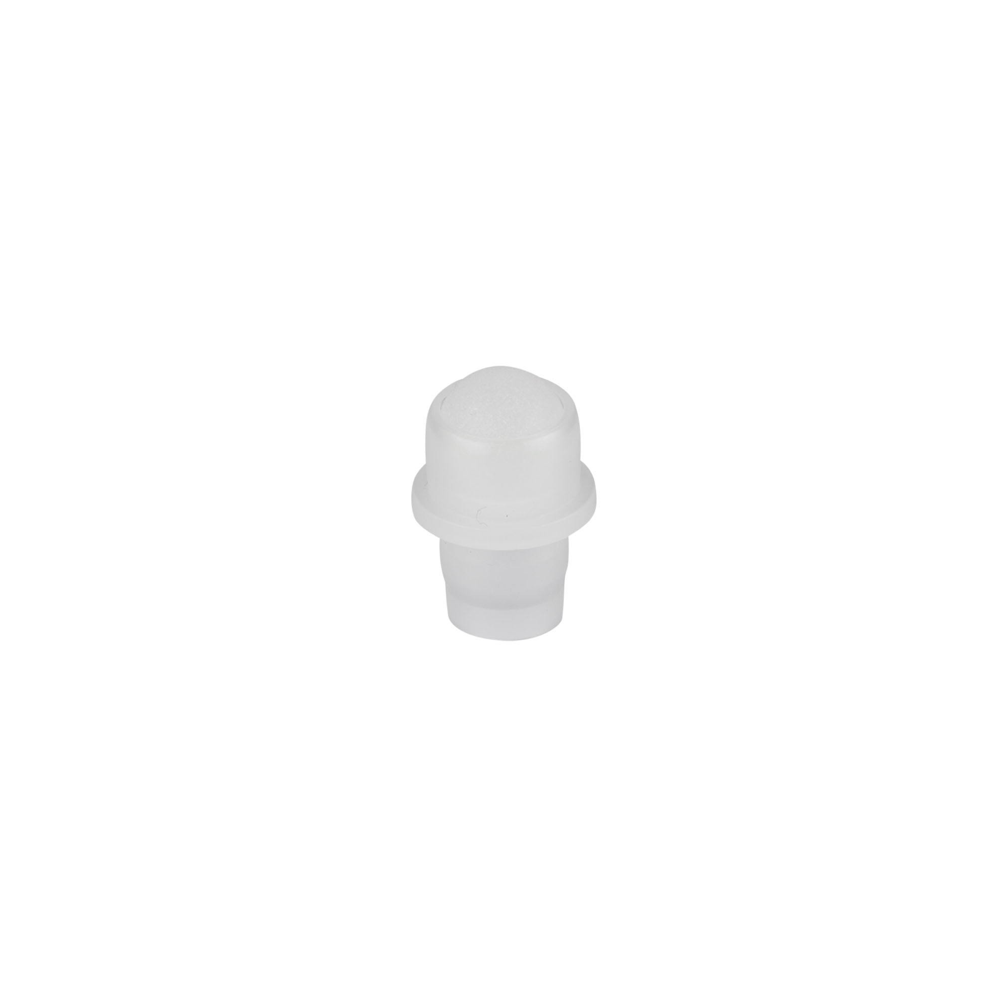 Adagoló 10 ml-es roll-on üveghez, LDPE műanyag, natúr