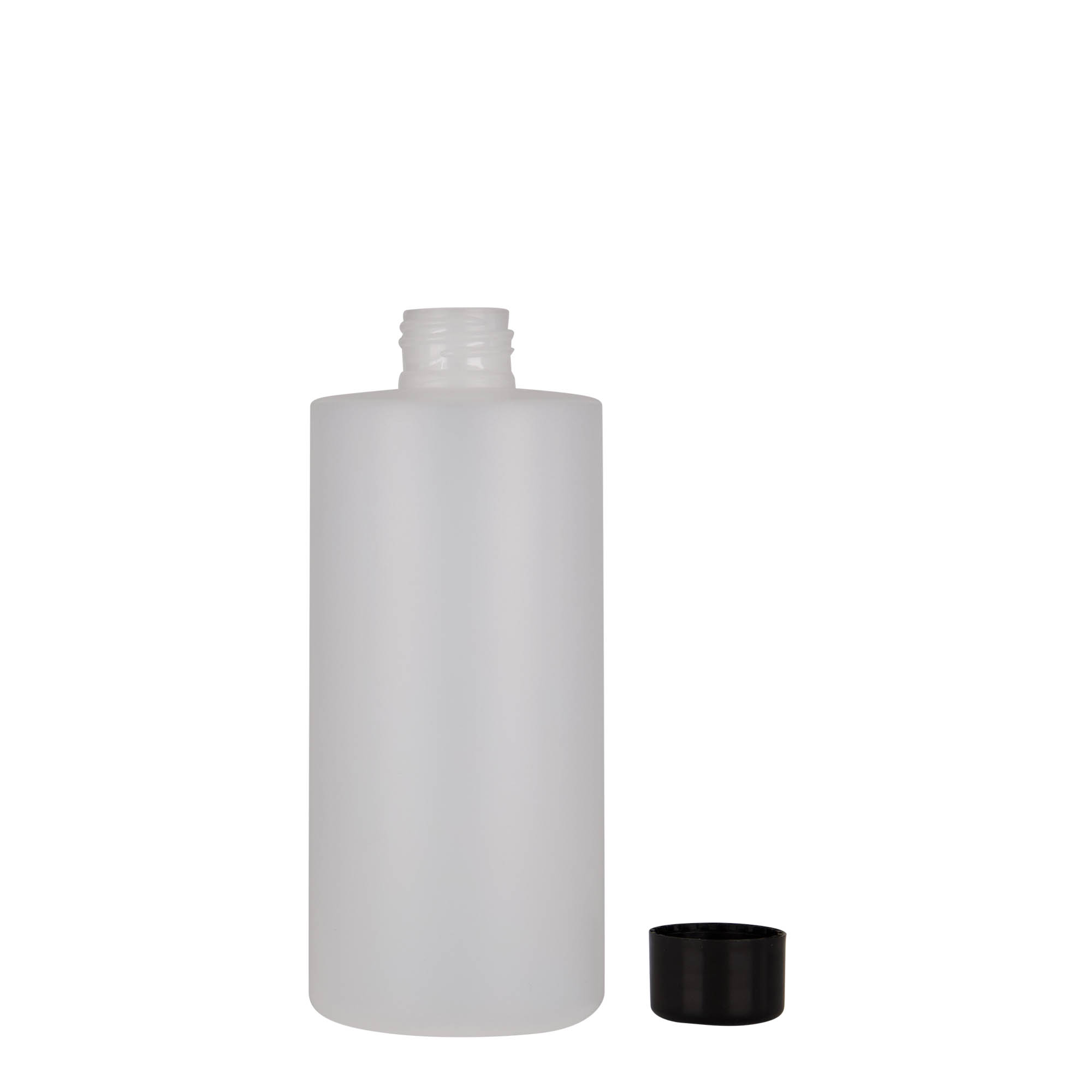 300 ml műanyag palack 'Pipe', HDPE, fehér, nyílás: 24/410 300 ml műanyag palack 'Pipe', HDPE, fehér, nyílás: 24/410