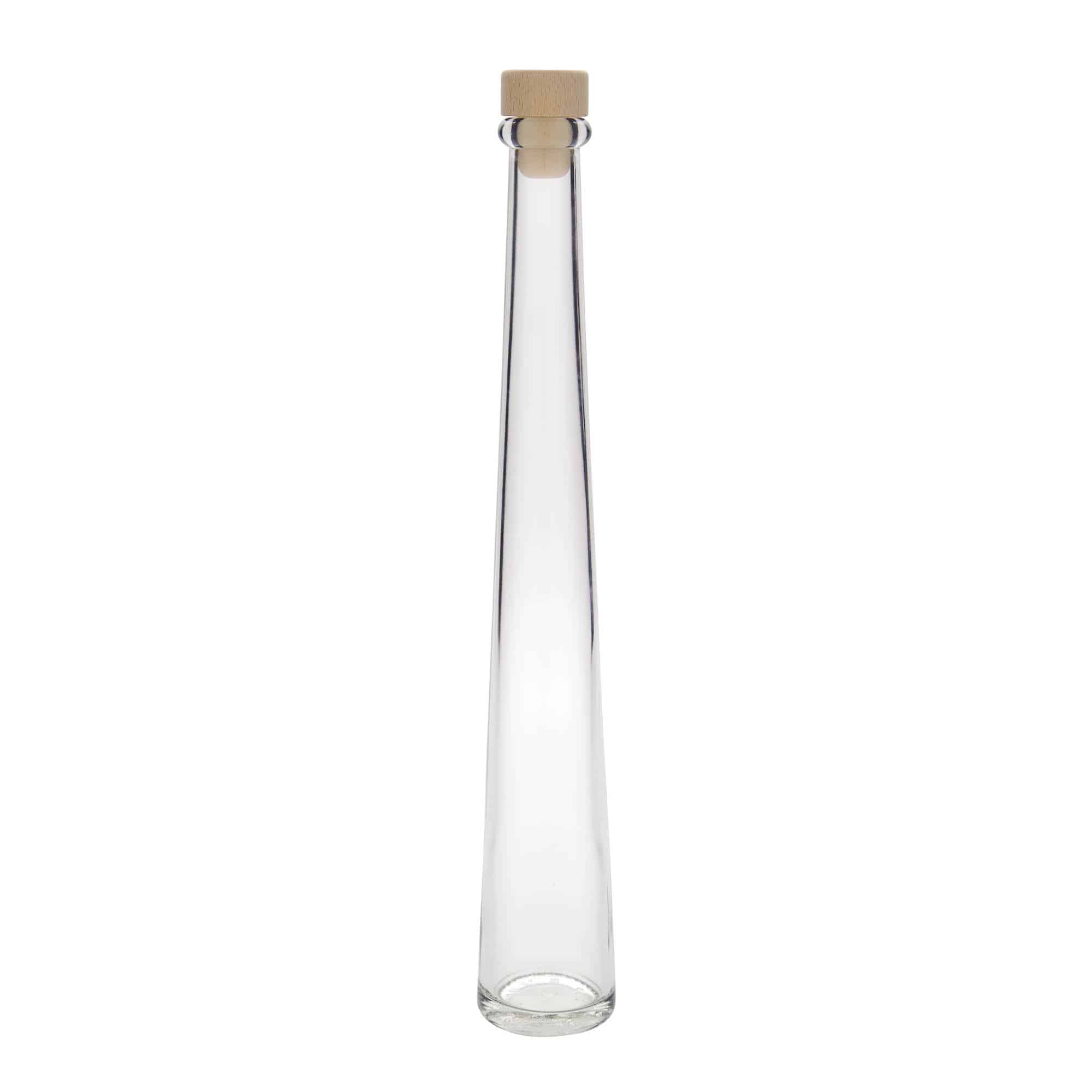 200 ml üvegpalack 'Dama Rondo', nyílás: parafa