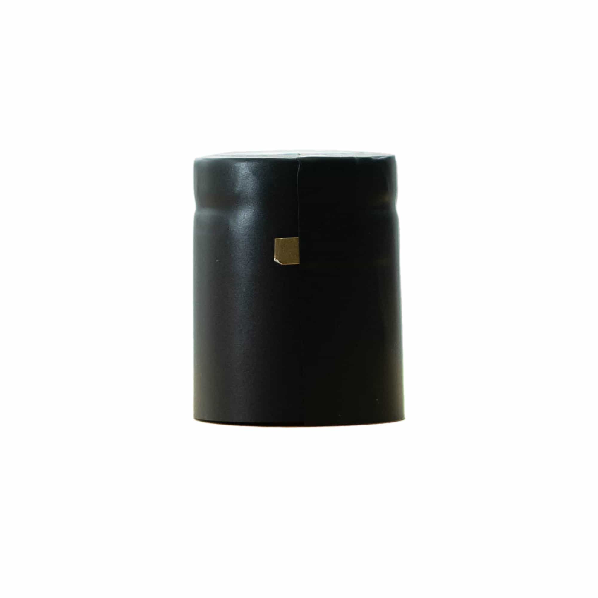 Zsugorkapszula 32x41, PVC-műanyag, fekete Zsugorkapszula 32x41, PVC-műanyag, fekete