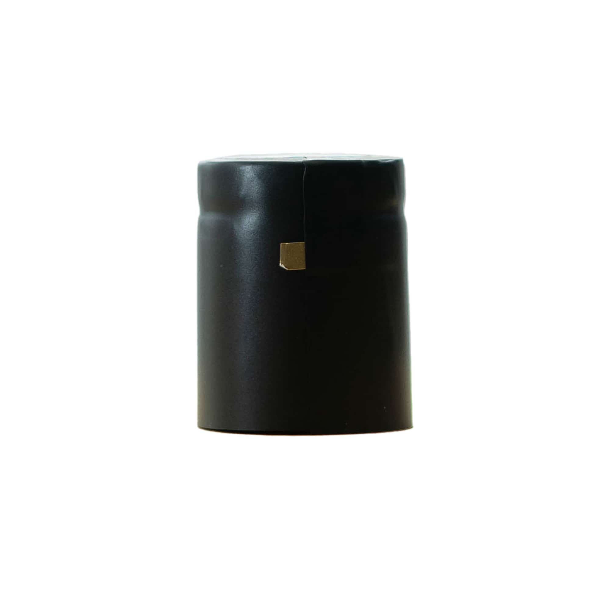 Hőre zsugorodó kupak 32x41, PVC-műanyag, fekete Hőre zsugorodó kupak 32x41, PVC-műanyag, fekete