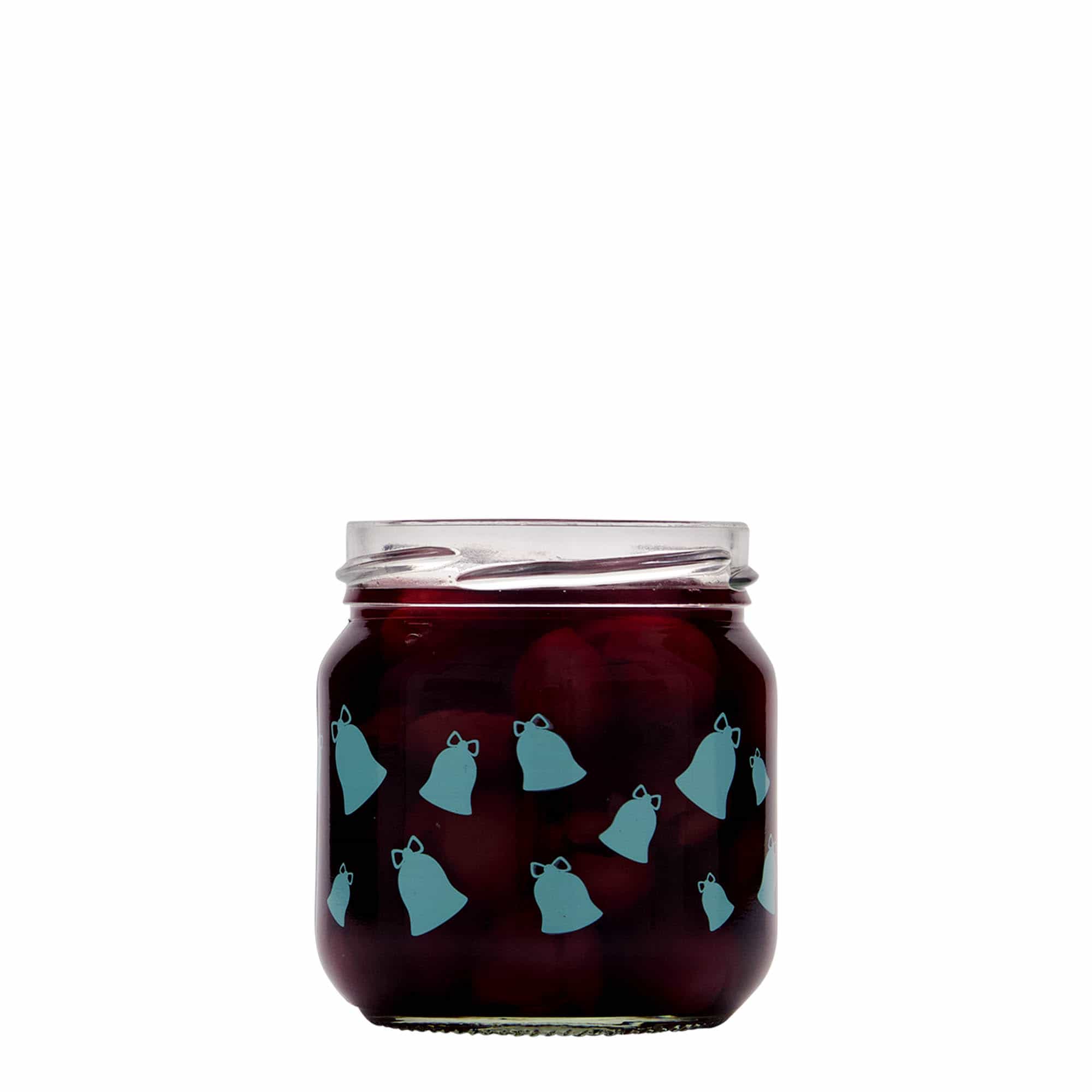 212 ml körüveg, motívum: harang, csengő, nyílás: csavaros zárófedél (TO 66) 212 ml körüveg, motívum: harang, csengő, nyílás: csavaros zárófedél (TO 66)