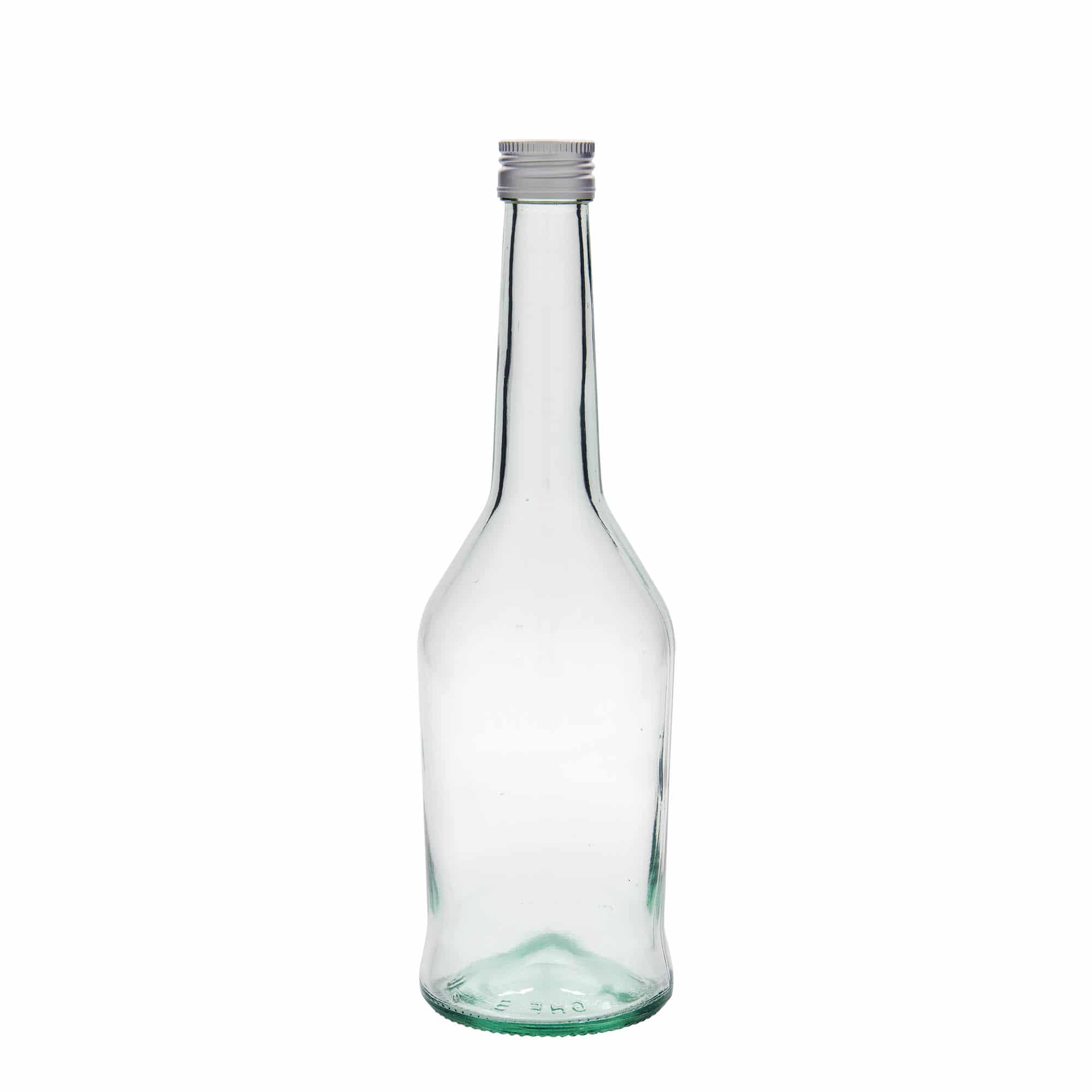 500 ml-es üvegpalack röviditalos palack, szájnyílás: PP 28