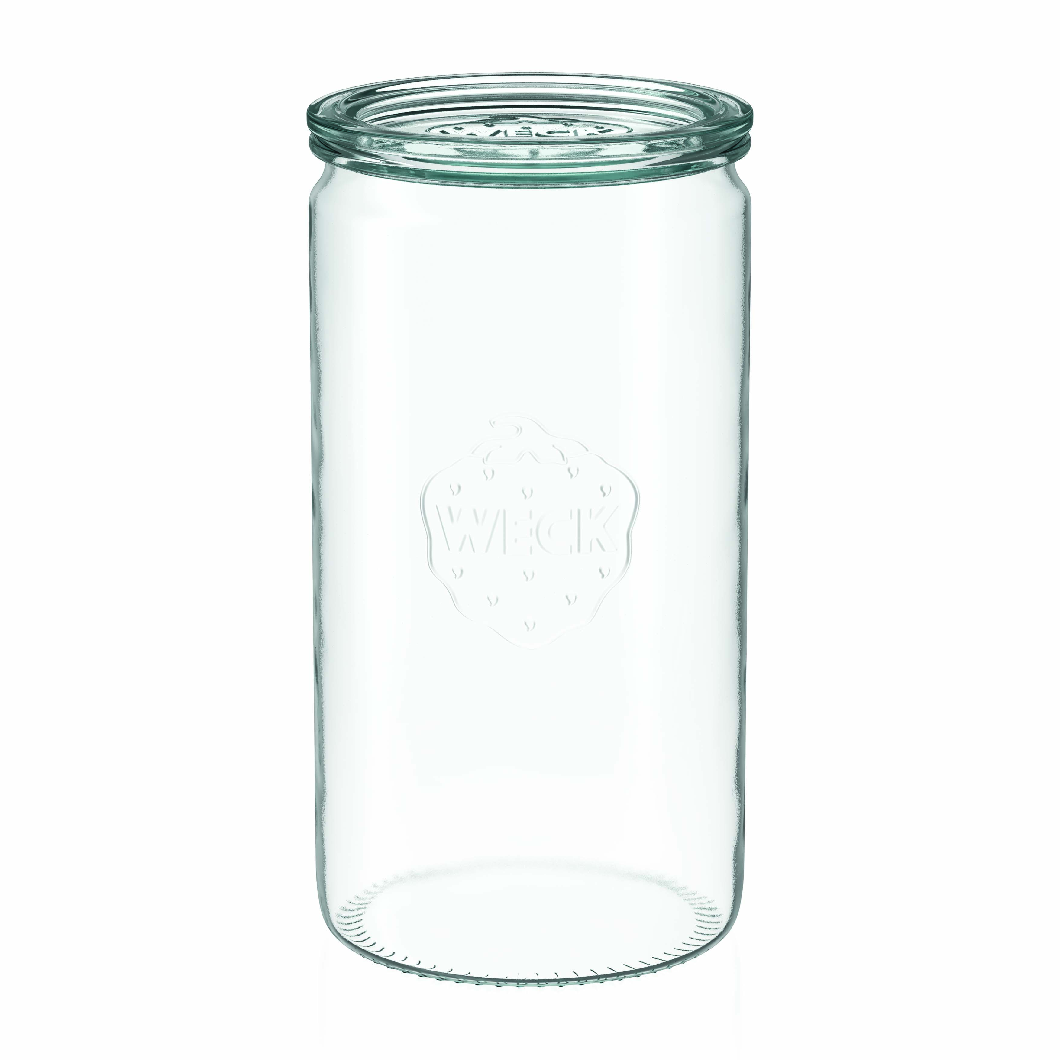 1.575 ml WECK-hengeres üveg, nyílás: kerek perem 1.575 ml WECK-hengeres üveg, nyílás: kerek perem