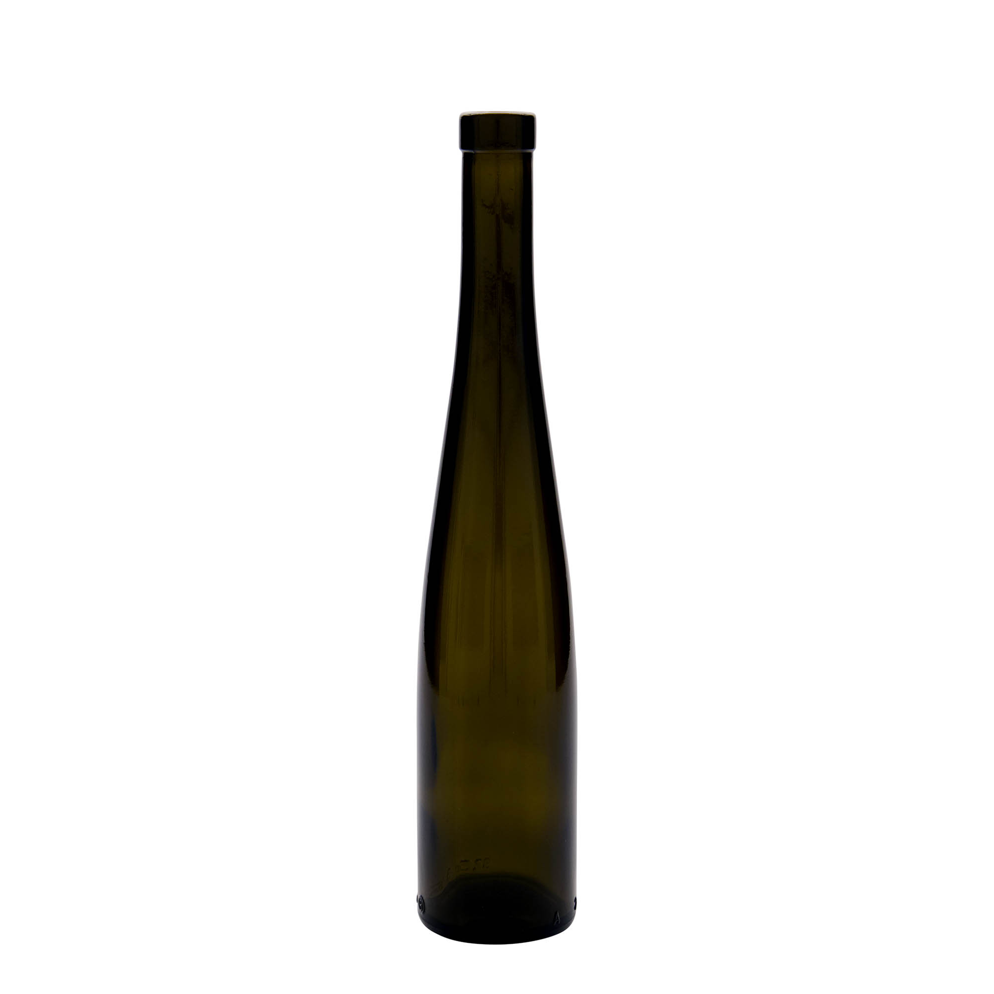 375 ml üvegpalack 'Weinschlegel', antikzöld, nyílás: parafa