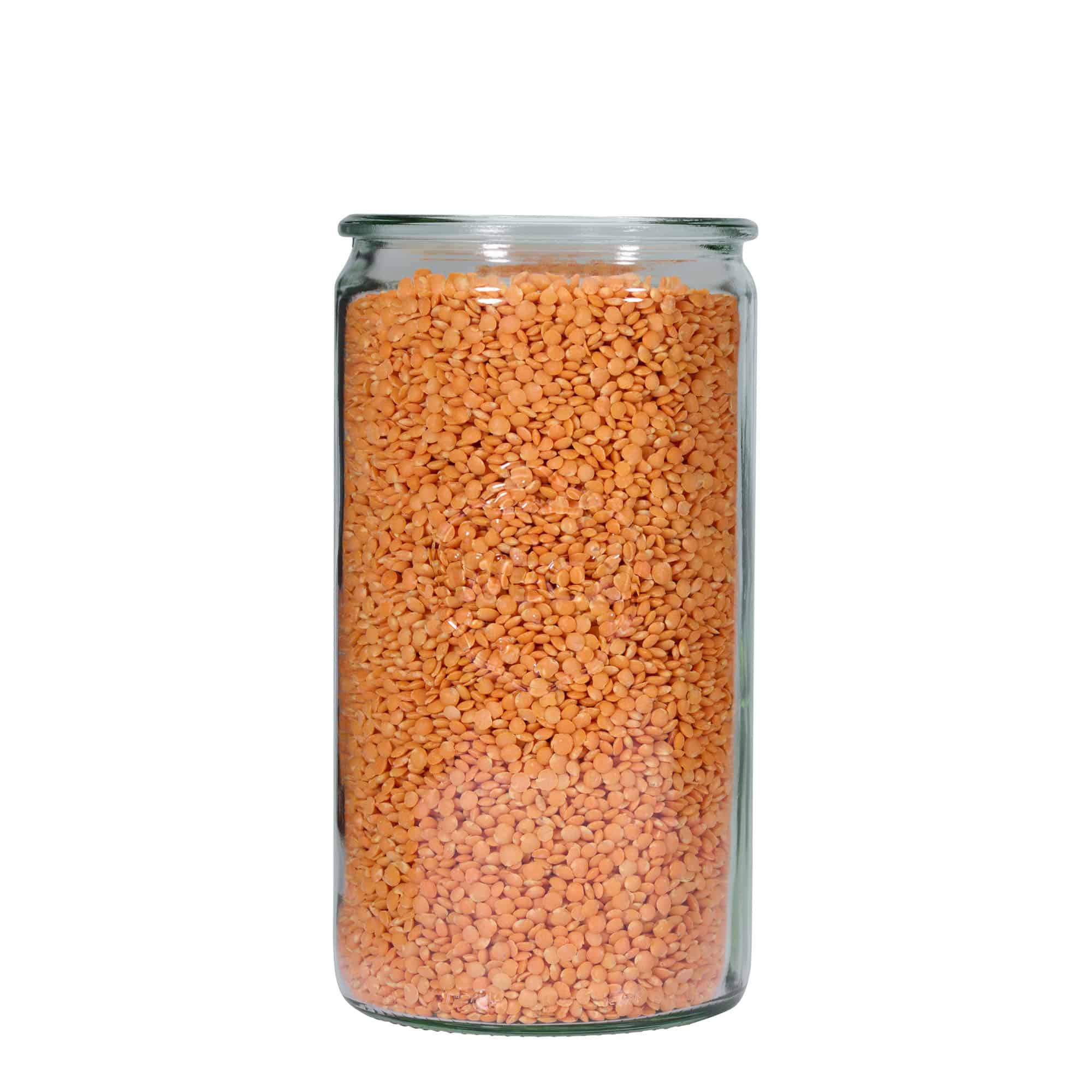 1.575 ml WECK-hengeres üveg, nyílás: kerek perem