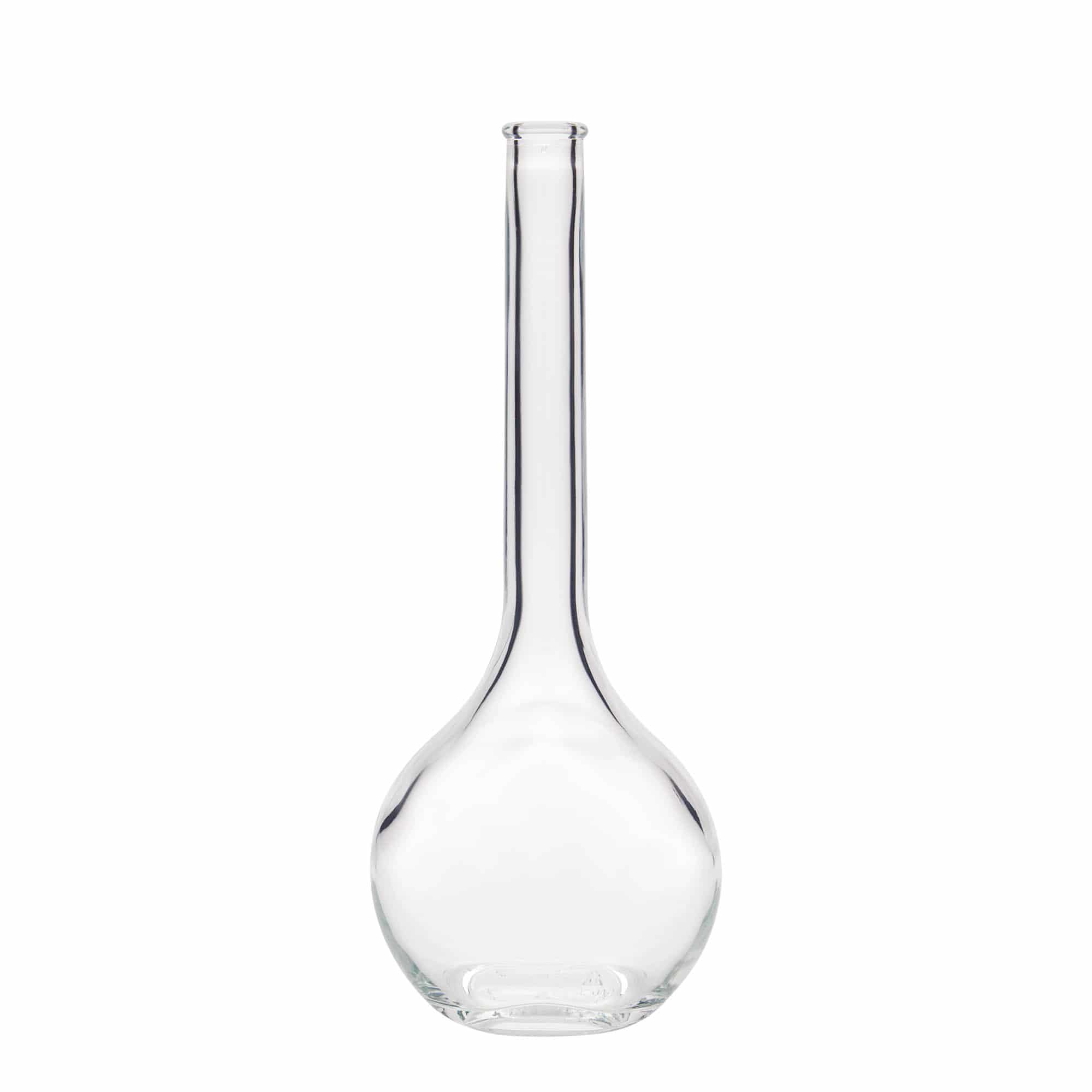 500 ml üvegpalack 'Contessa', ovális, nyílás: parafa