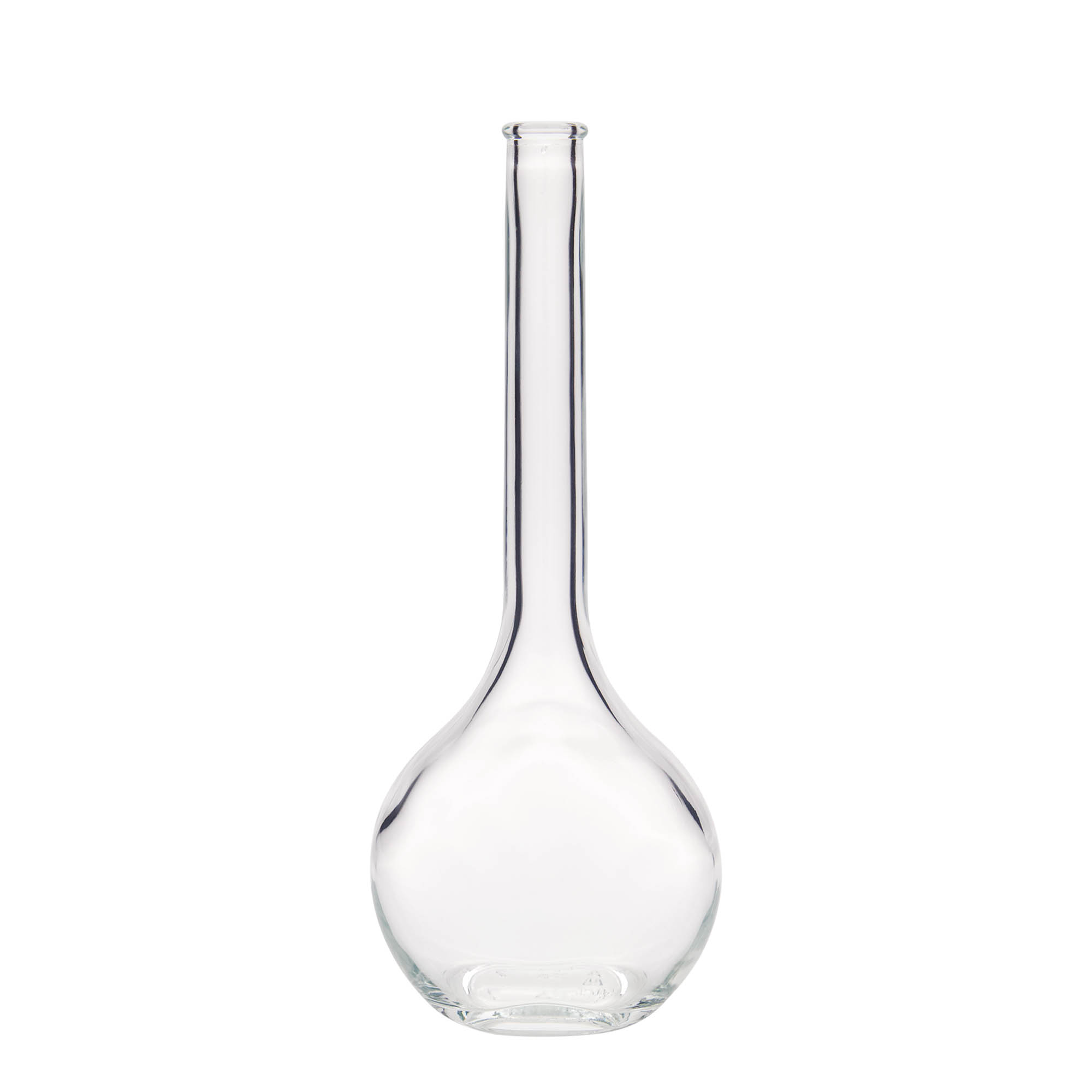 500 ml üvegpalack 'Contessa', ovális, nyílás: parafa