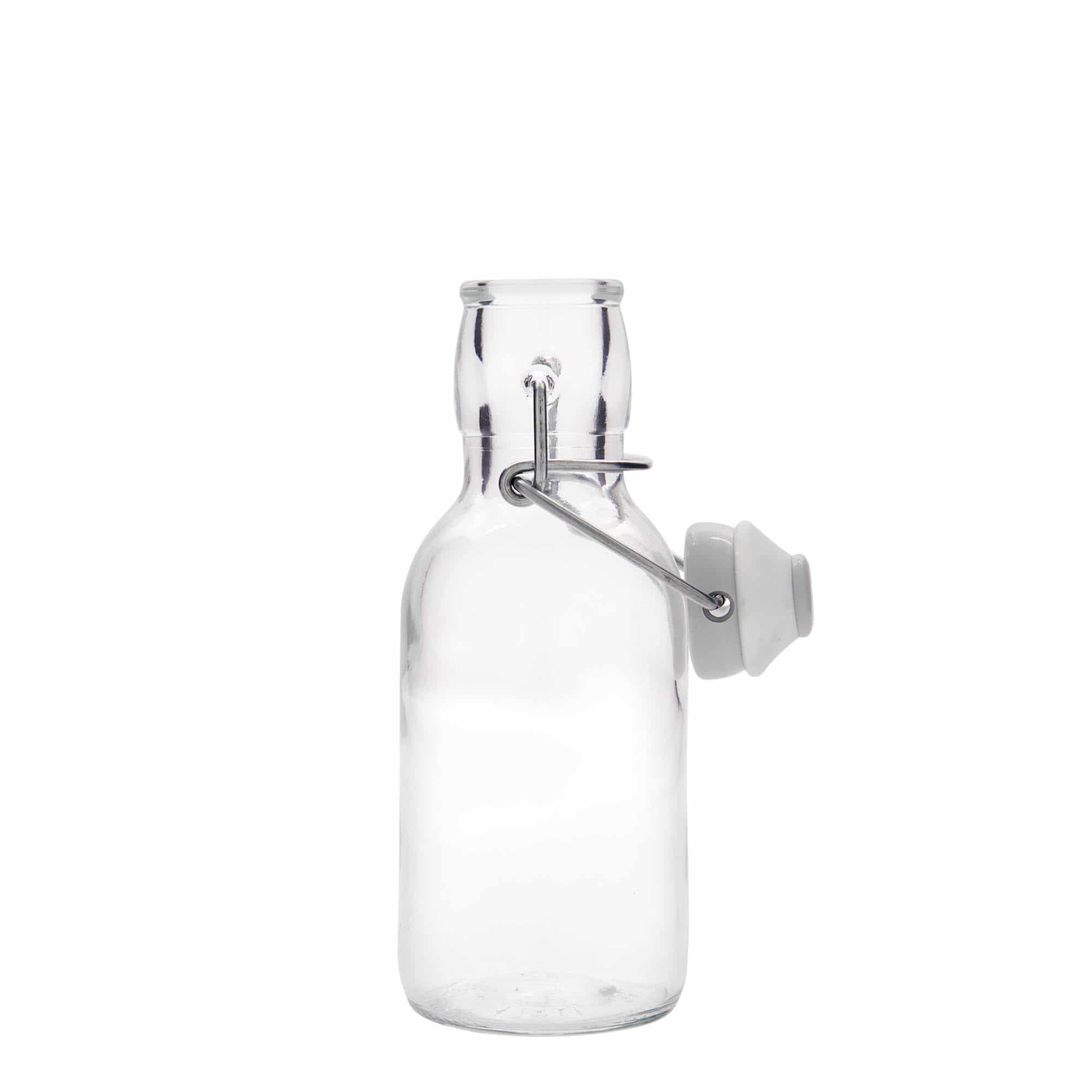 250 ml-es üvegpalack 'Emilia', szájnyílás: csatos zár 250 ml-es üvegpalack 'Emilia', szájnyílás: csatos zár