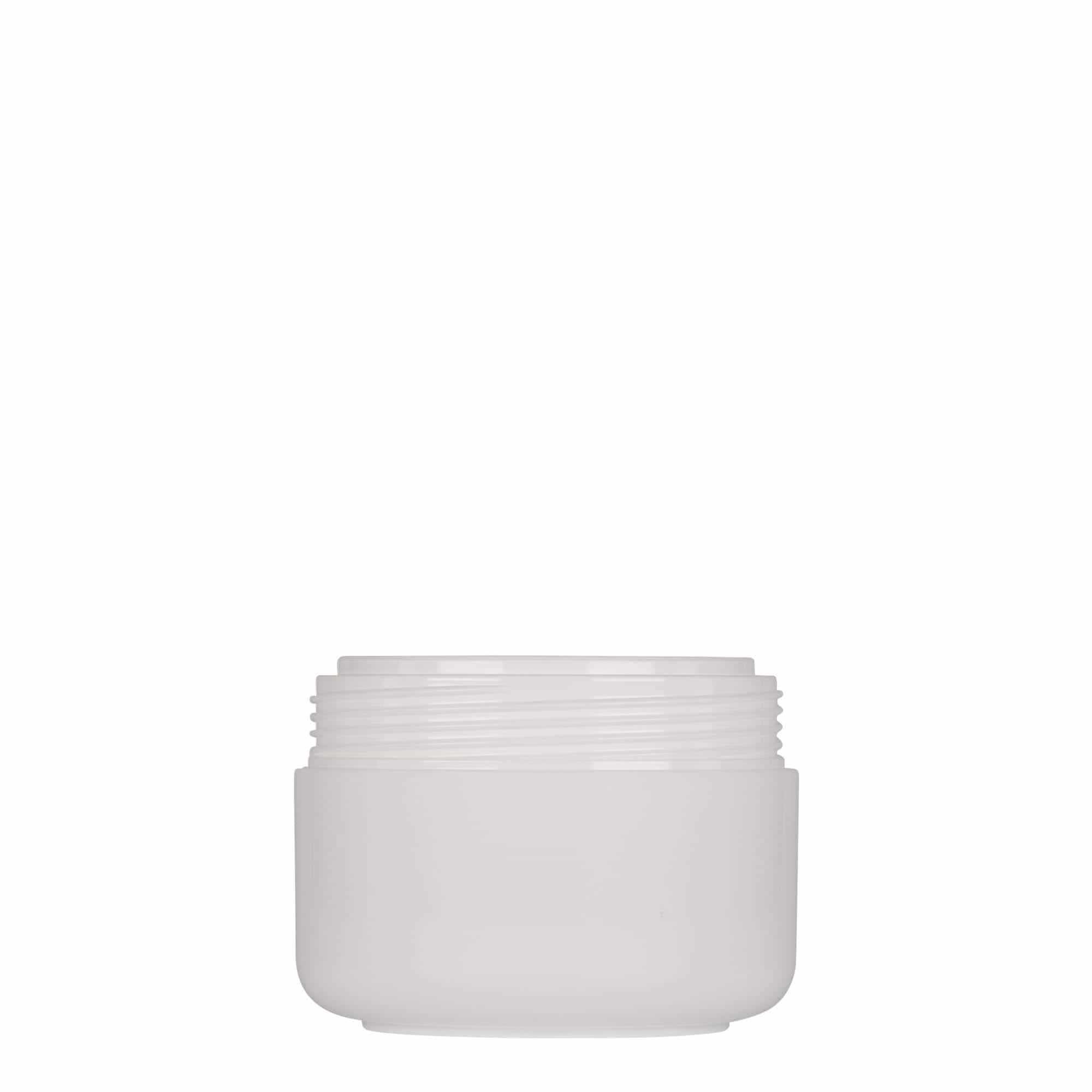 100 ml műanyagdoboz 'Bianca', PP, fehér, nyílás: csavarzár