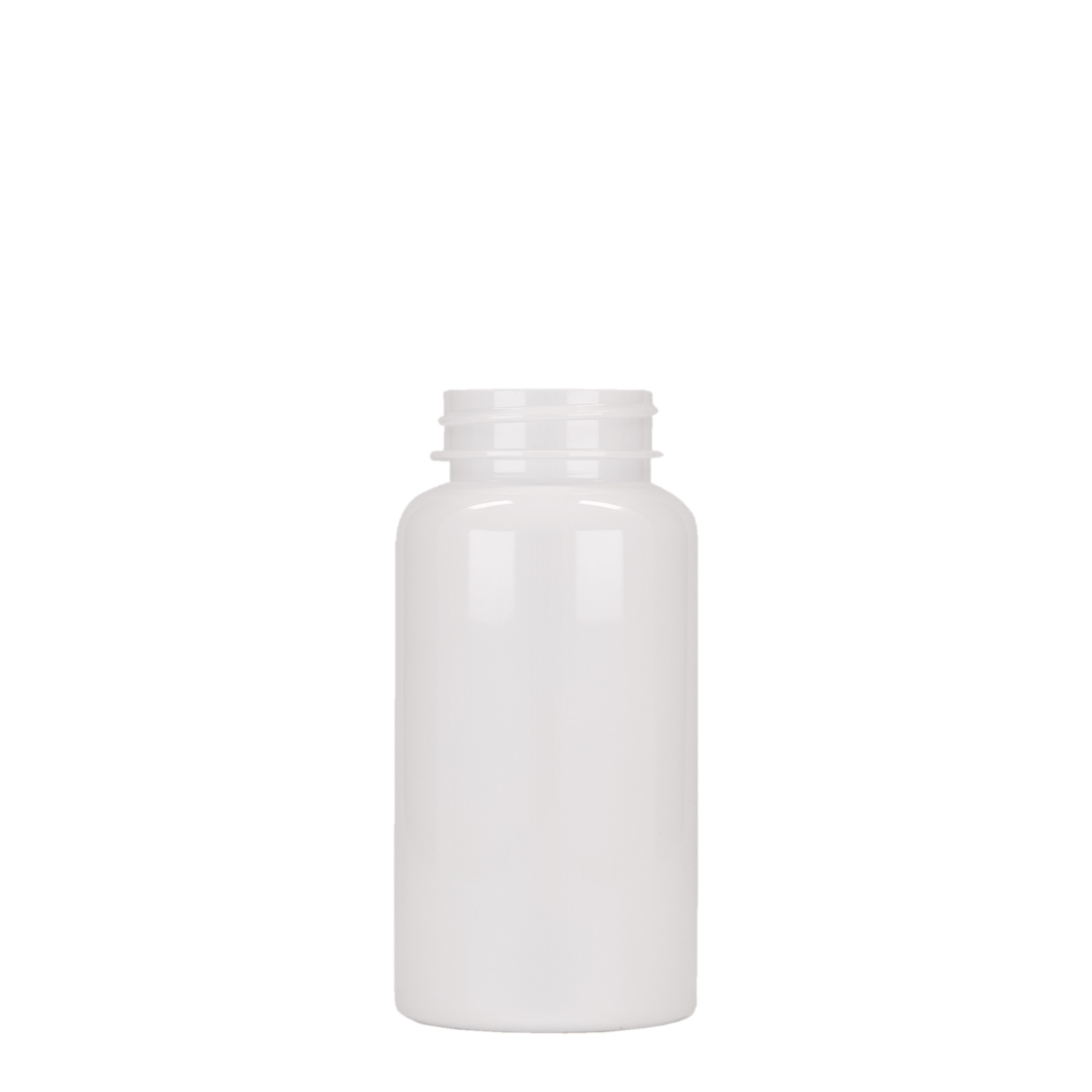 150 ml-es PET-flakon, műanyag, fehér, szájnyílás: 38/400 150 ml-es PET-flakon, műanyag, fehér, szájnyílás: 38/400