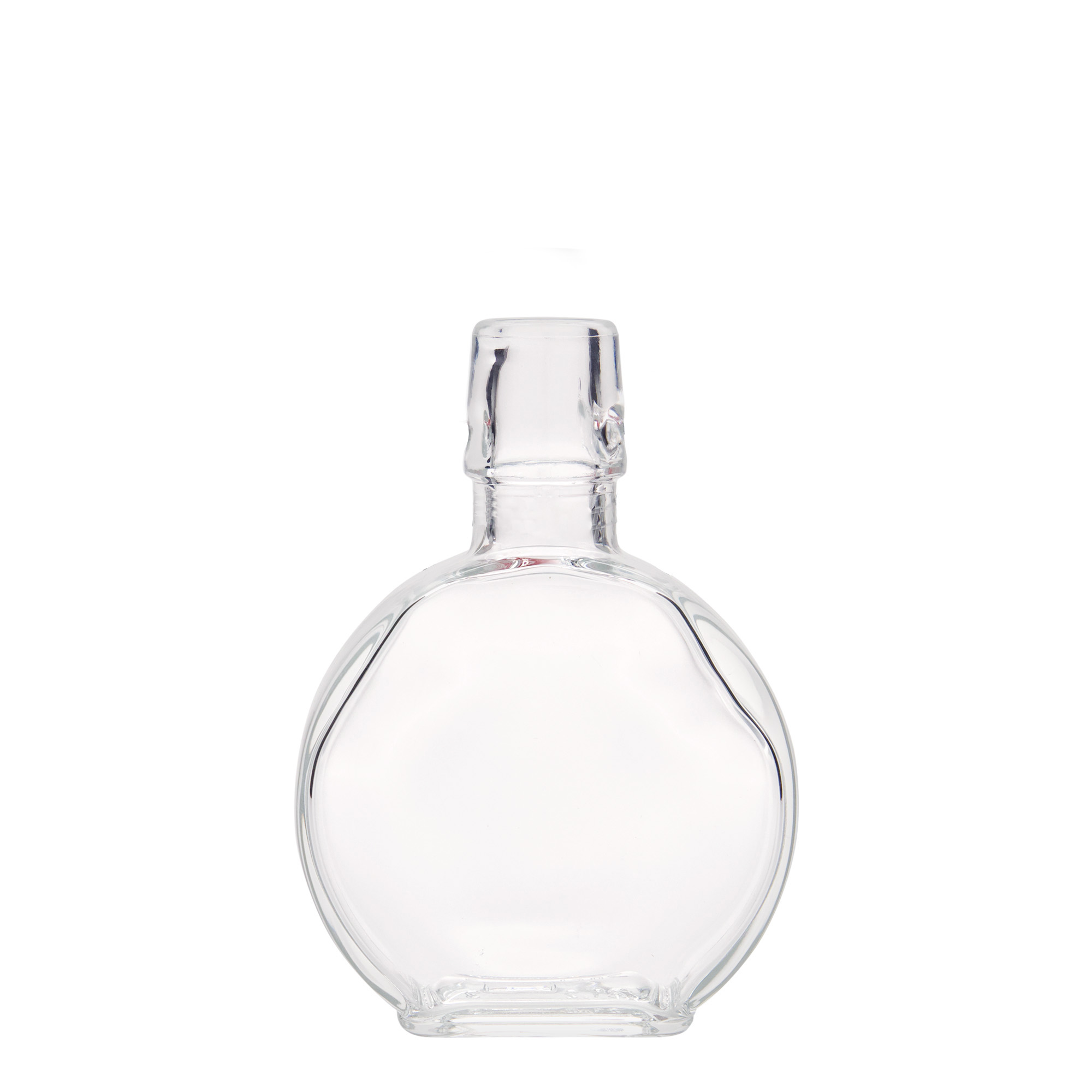 200 ml üvegpalack 'Sensatione', téglalap alakú, nyílás: patentzár