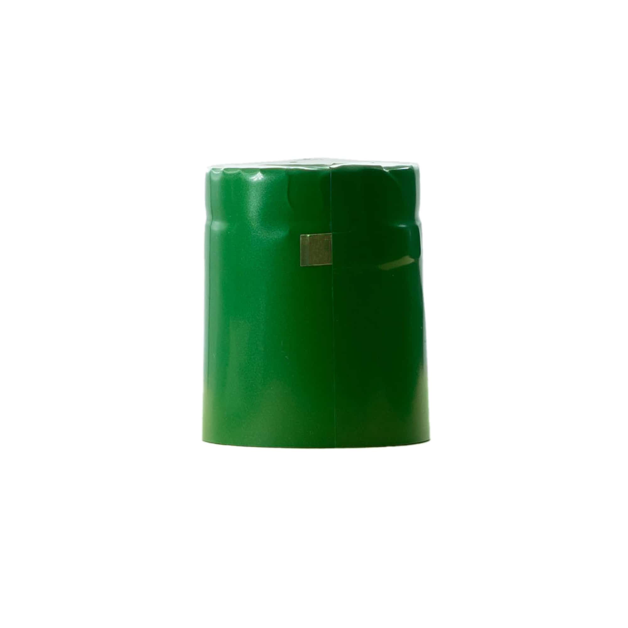 Hőre zsugorodó kapszula 32x41, PVC-műanyag, zöld Hőre zsugorodó kapszula 32x41, PVC-műanyag, zöld