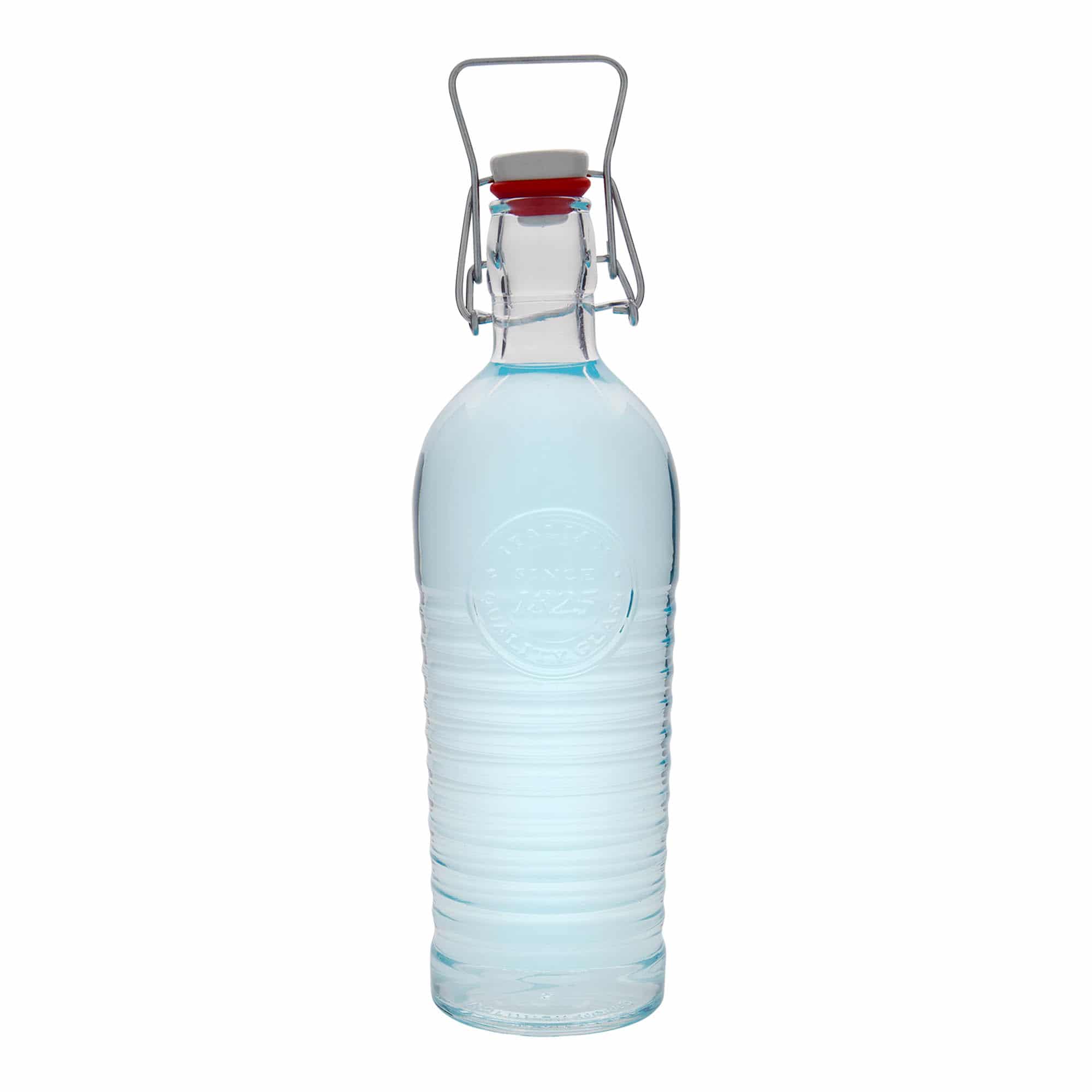 1200 ml-es üvegpalack 'Officina 1825', szájnyílás: csatos zár