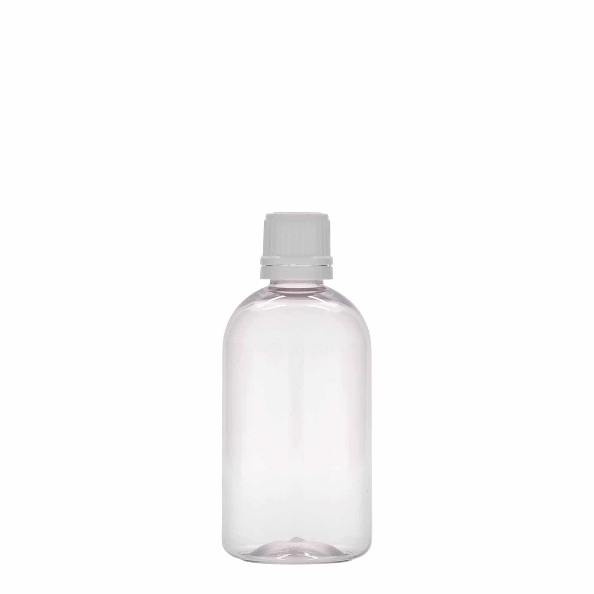 100 ml-es PET-patikai üveg 'Easy Living', műanyag, szájnyílás: DIN 18