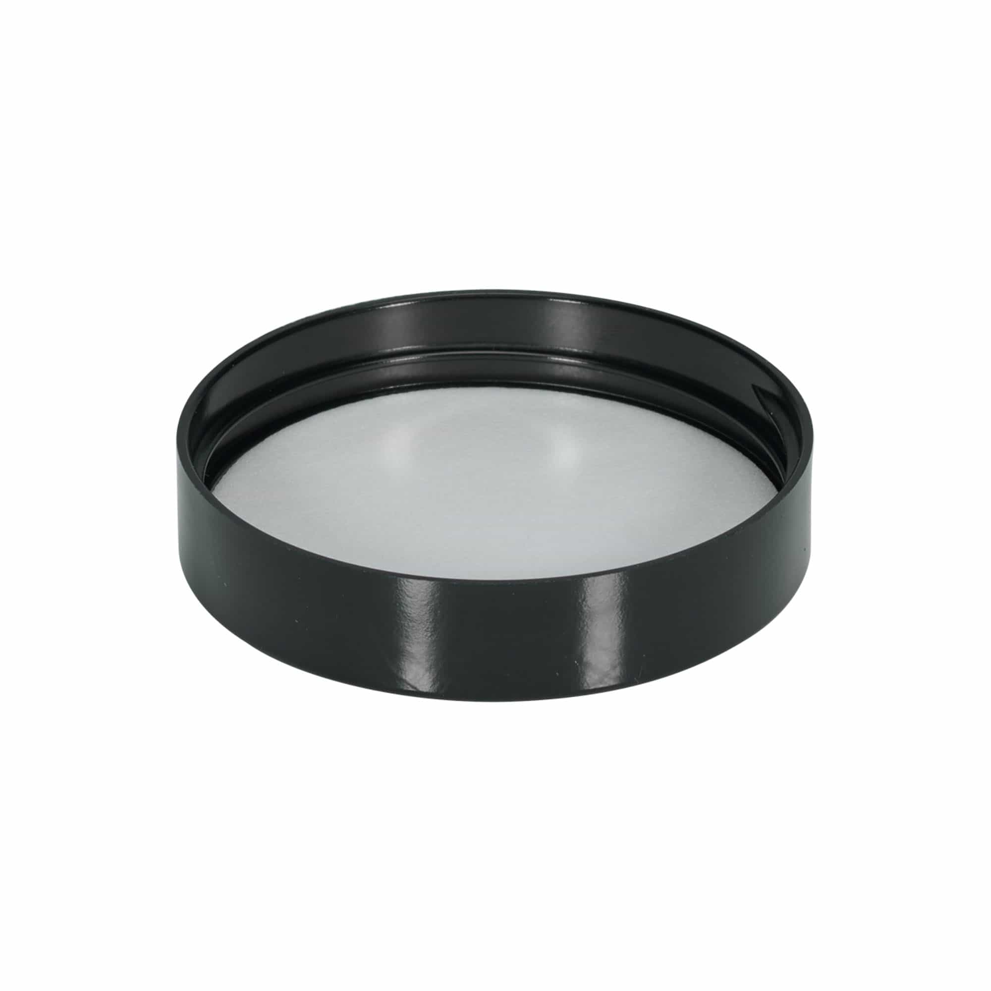 Csavaros kupak 120 ml 'Brown Line'-hoz, PP, fehér