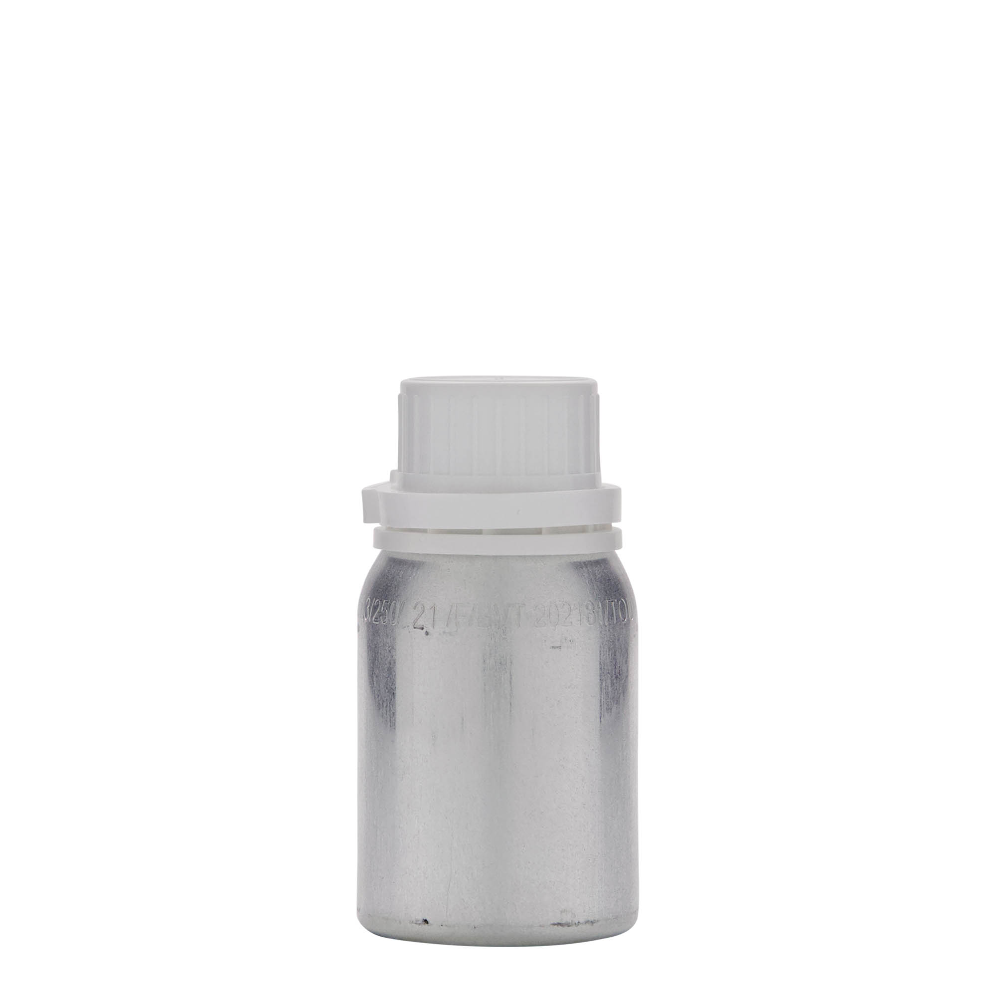 125 ml alumínium palack, fém, ezüst, nyílás: DIN 32 125 ml alumínium palack, fém, ezüst, nyílás: DIN 32