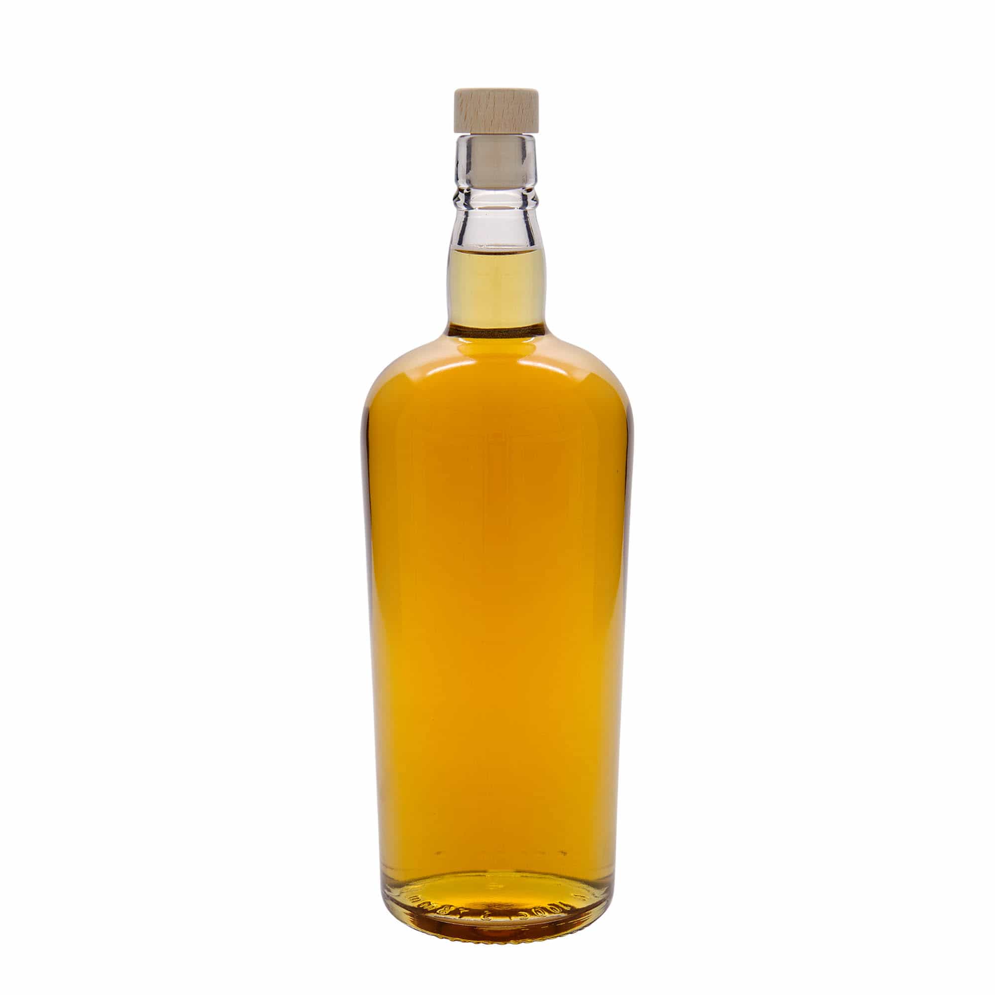 1000 ml-es üvegpalack 'Edinburgh', szájnyílás: parafadugó