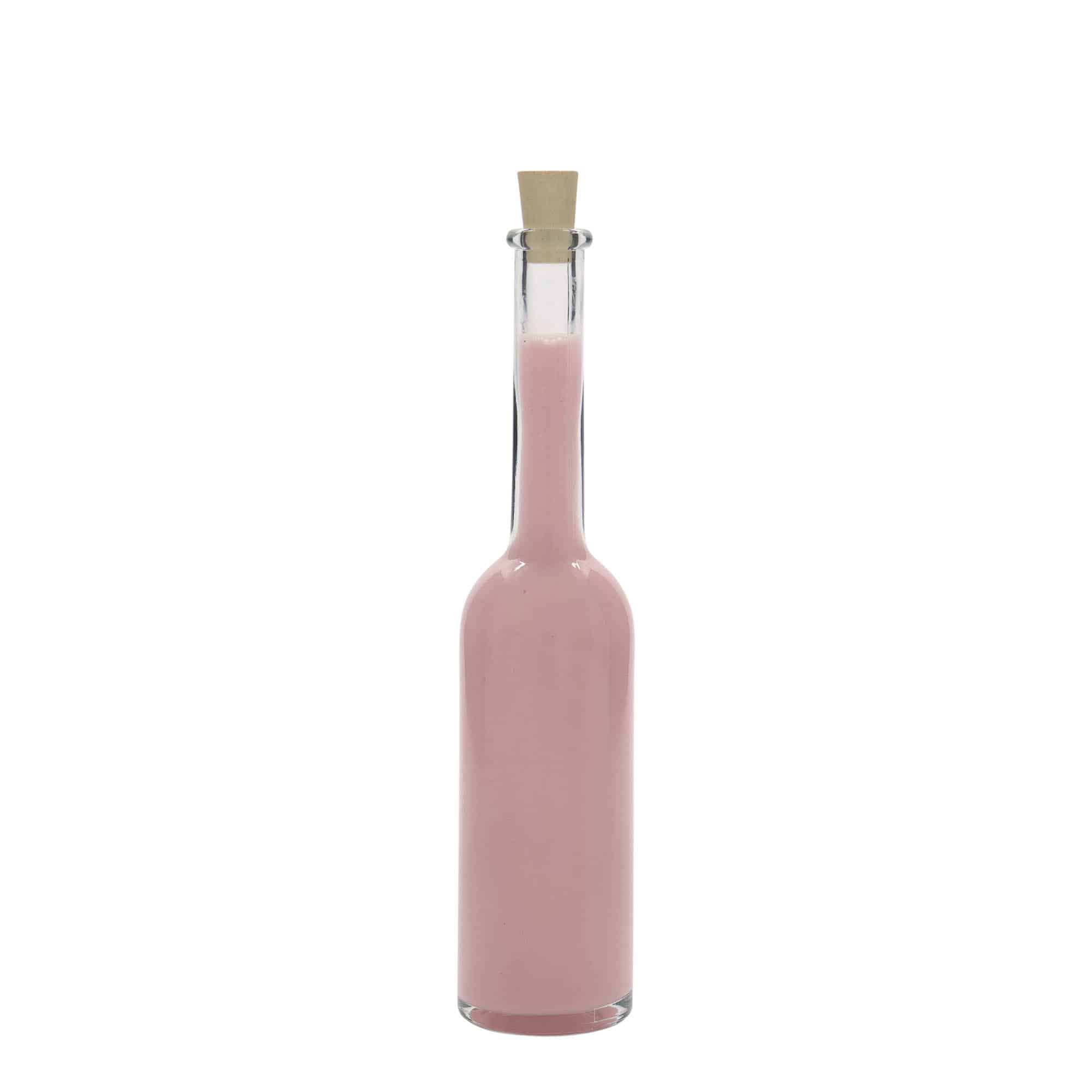 100 ml-es üvegpalack 'Opera', szájnyílás: parafadugó