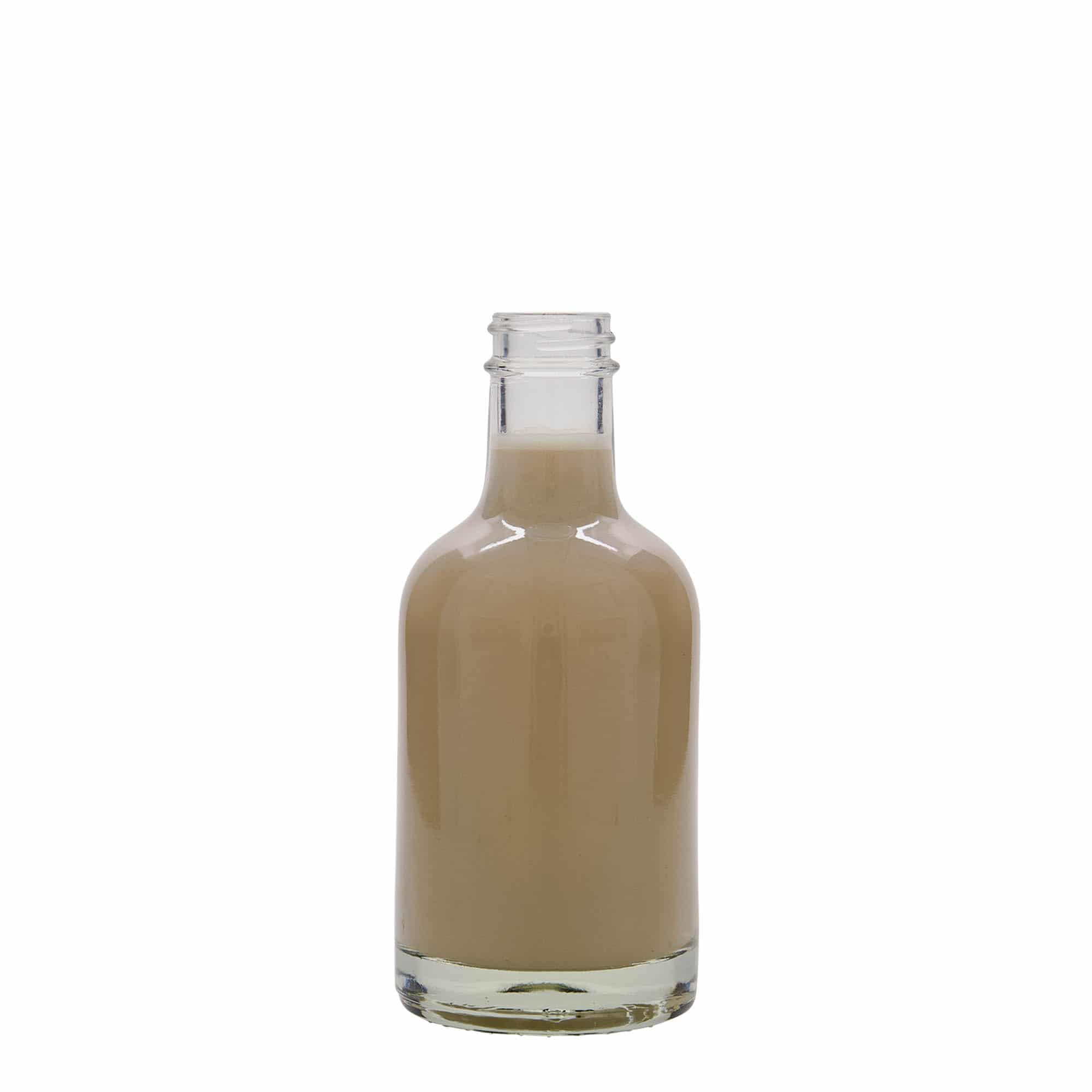200 ml-es üvegpalack 'First Class', szájnyílás: GPI 28