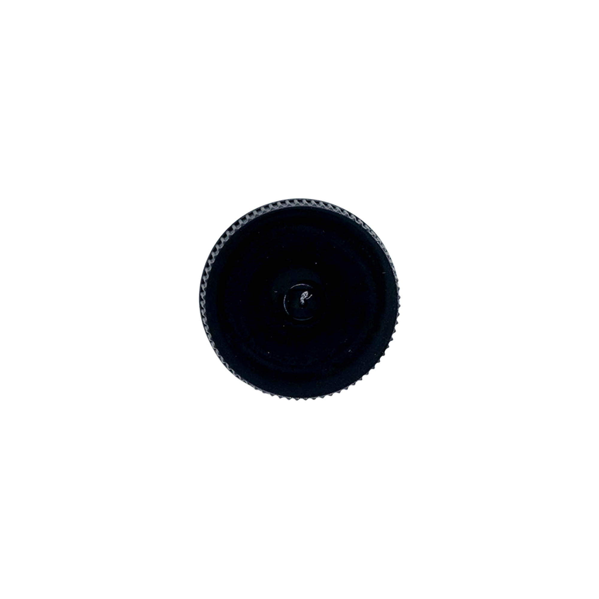 Csavarzár EPE betéttel, PE műanyag, fekete, nyílásra: DIN 25 Csavarzár EPE betéttel, PE műanyag, fekete, nyílásra: DIN 25