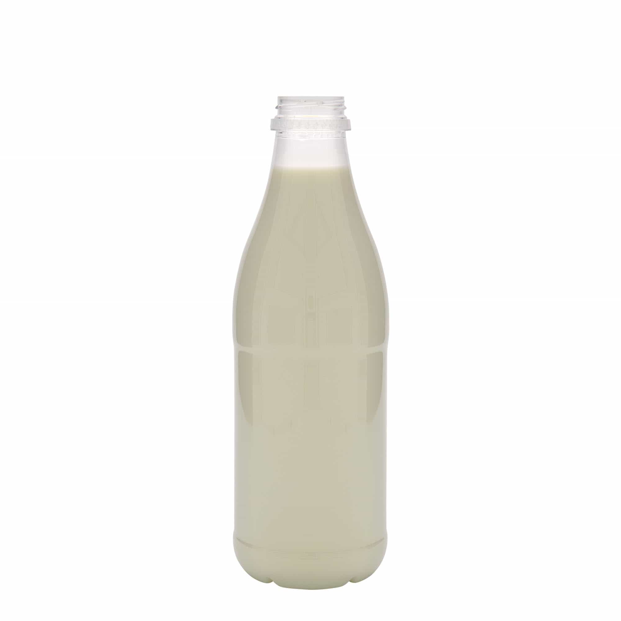1.000 ml PET-palack 'Milk and Juice', műanyag, nyílás: 38 mm