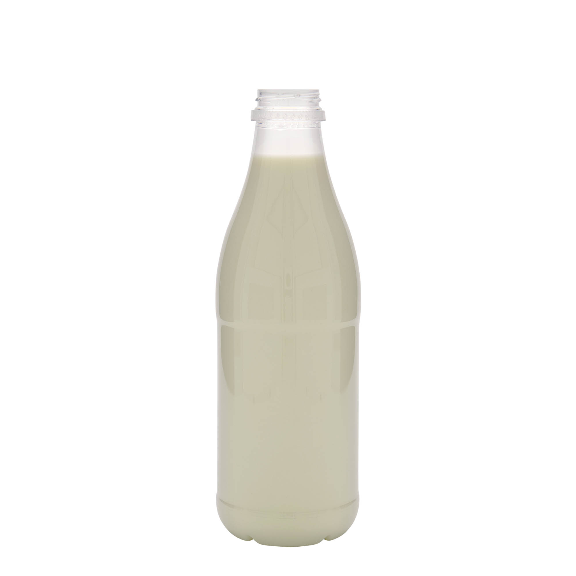 1.000 ml PET-palack 'Milk and Juice', műanyag, nyílás: 38 mm 1.000 ml PET-palack 'Milk and Juice', műanyag, nyílás: 38 mm
