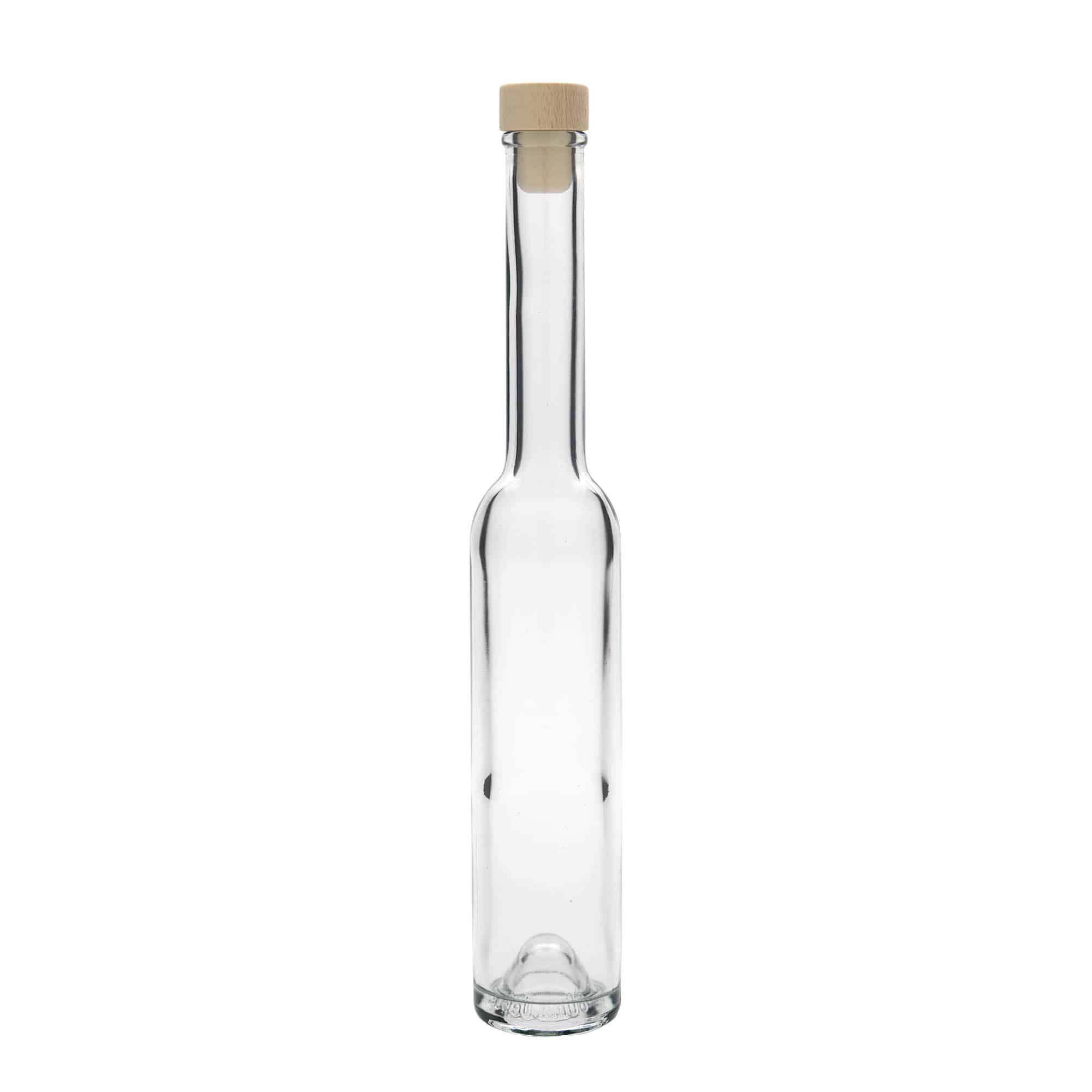 200 ml üvegpalack 'Platina', nyílás: parafa