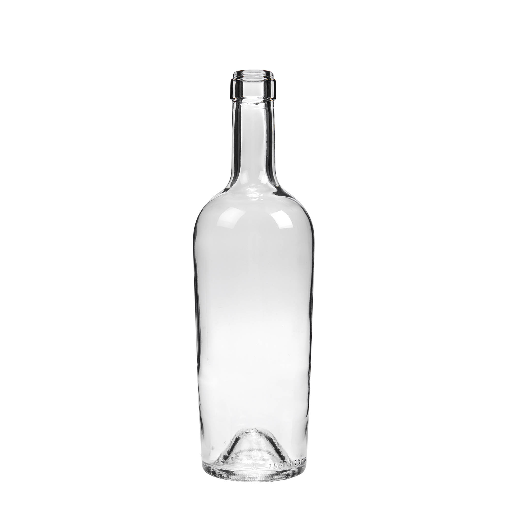750 ml borosüveg 'Imperiale', nyak: parafa
