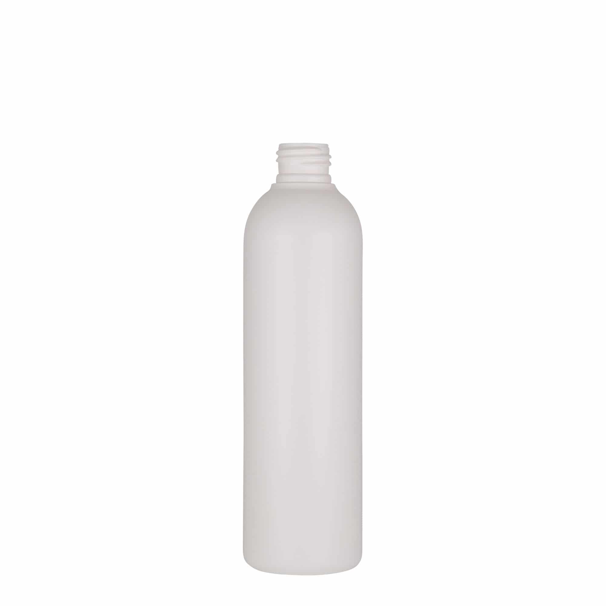 250 ml-es műanyag palack 'Tuffy', HDPE, fehér, szájnyílás: GPI 24/410 250 ml-es műanyag palack 'Tuffy', HDPE, fehér, szájnyílás: GPI 24/410
