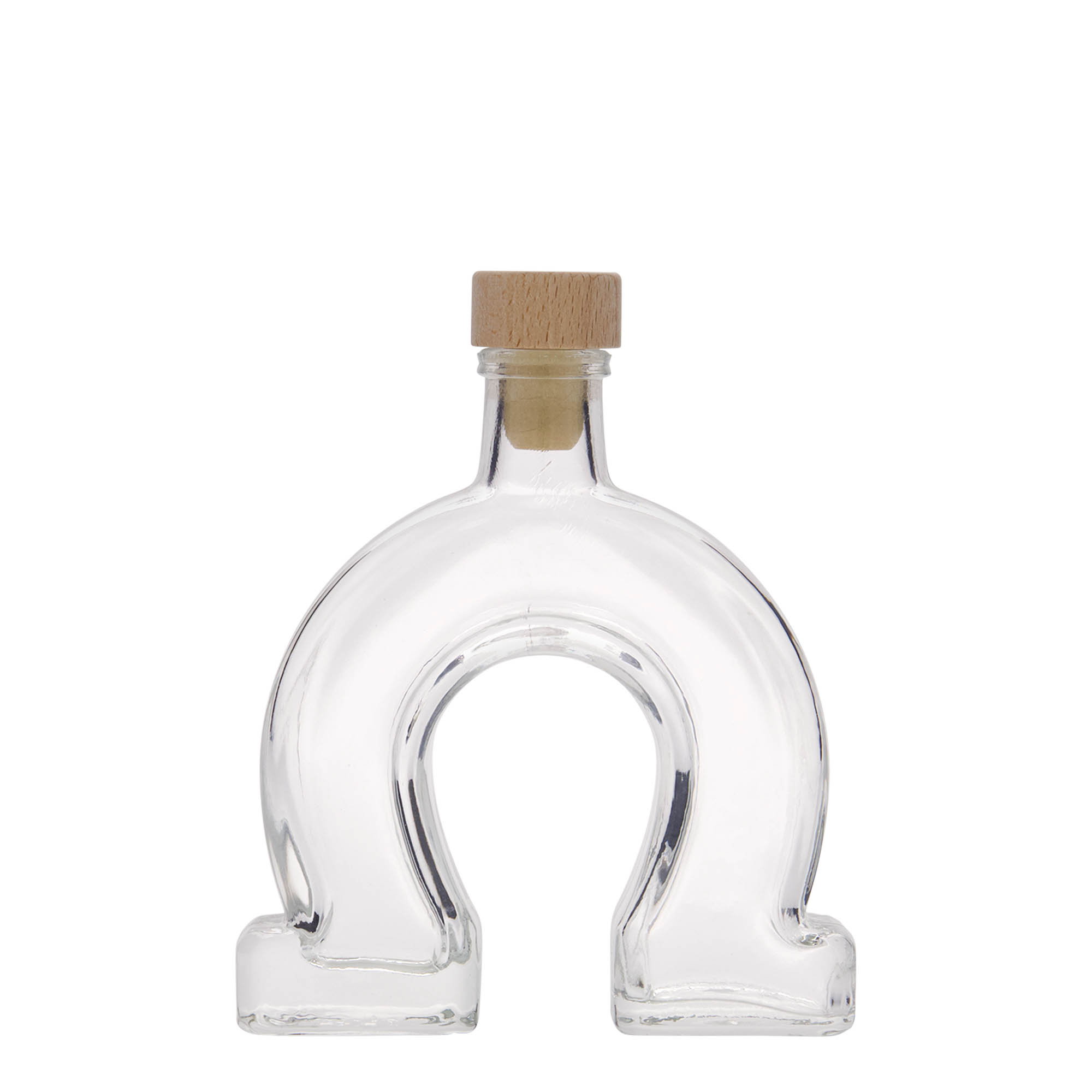 100 ml üvegcső 'Patkó', nyílás: parafa