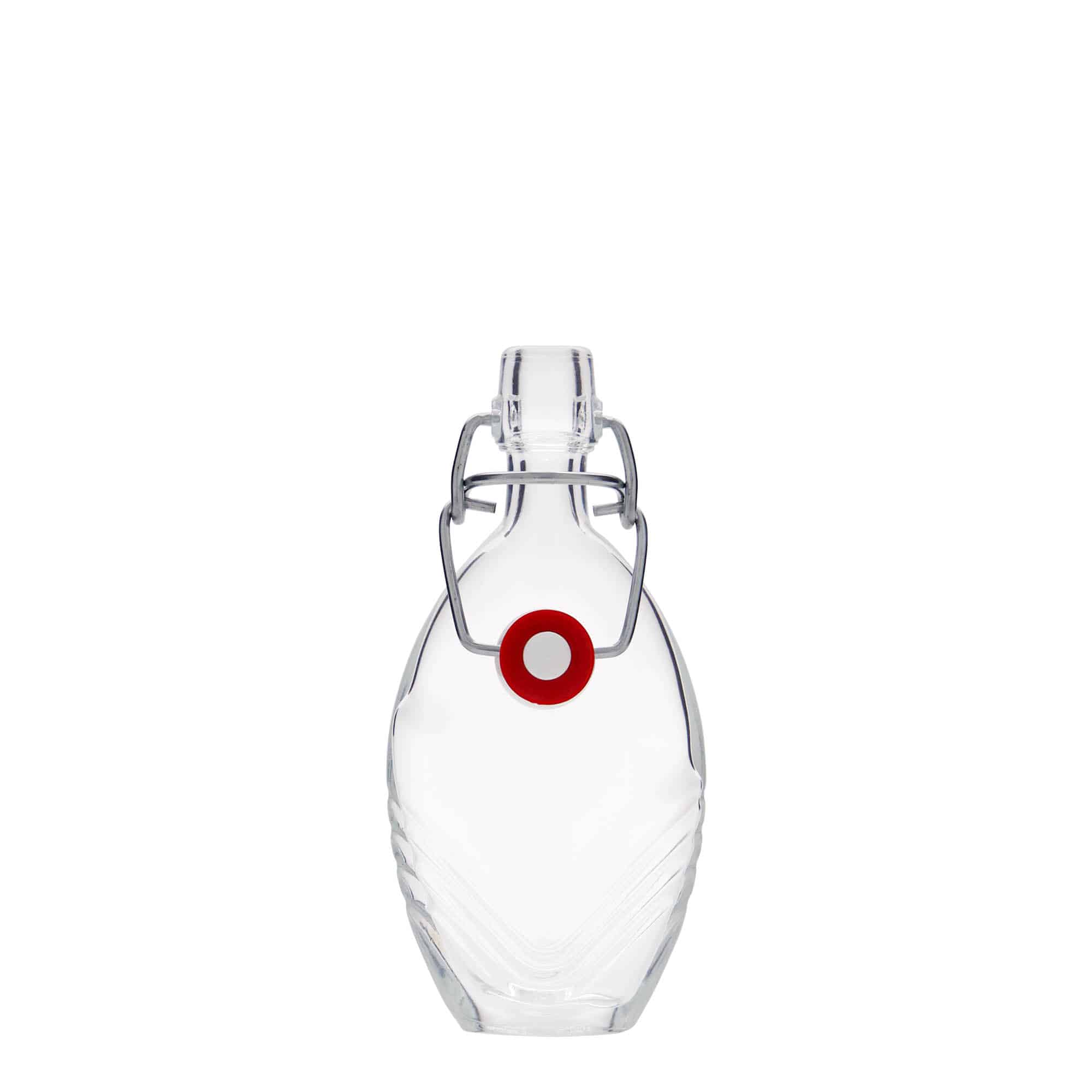 40 ml-es üvegpalack 'Florence', ovális, szájnyílás: csatos zár 40 ml-es üvegpalack 'Florence', ovális, szájnyílás: csatos zár
