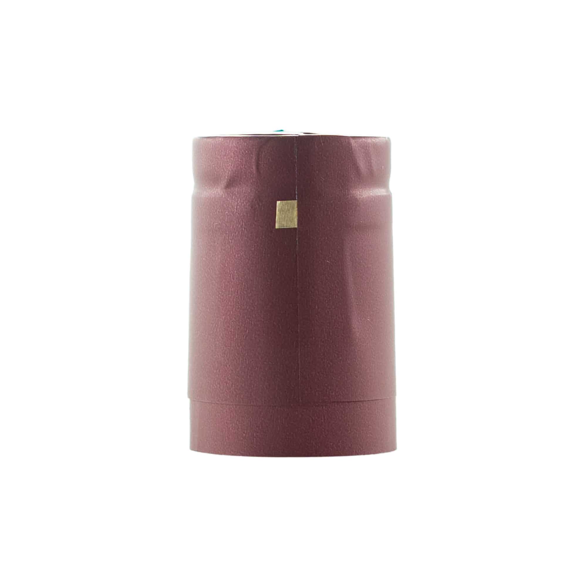 Zsugorkapszula 32x41, PVC-műanyag, sötétpiros Zsugorkapszula 32x41, PVC-műanyag, sötétpiros