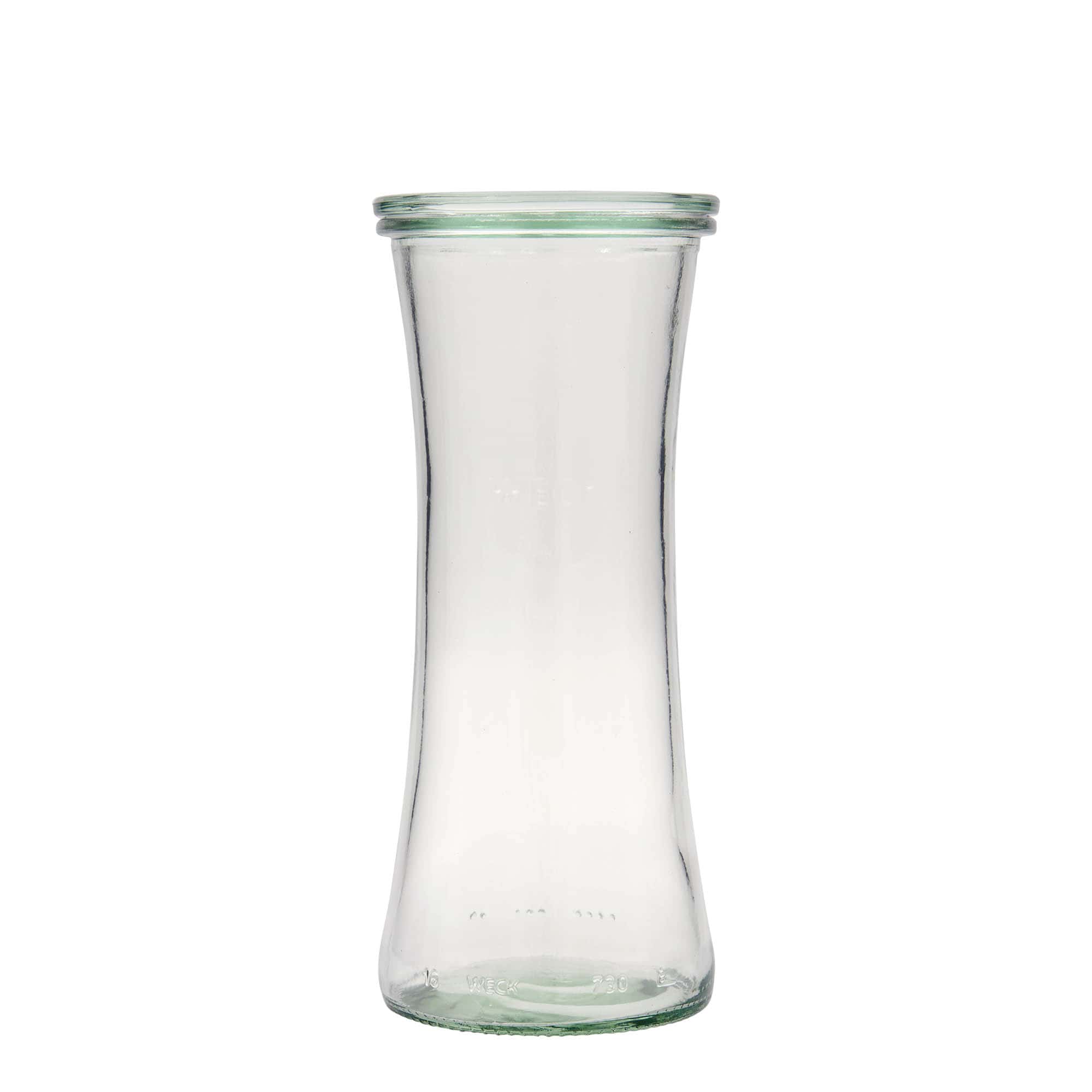 6x 730 ml WECK-gourmetüveg üvegfedéllel RR 80