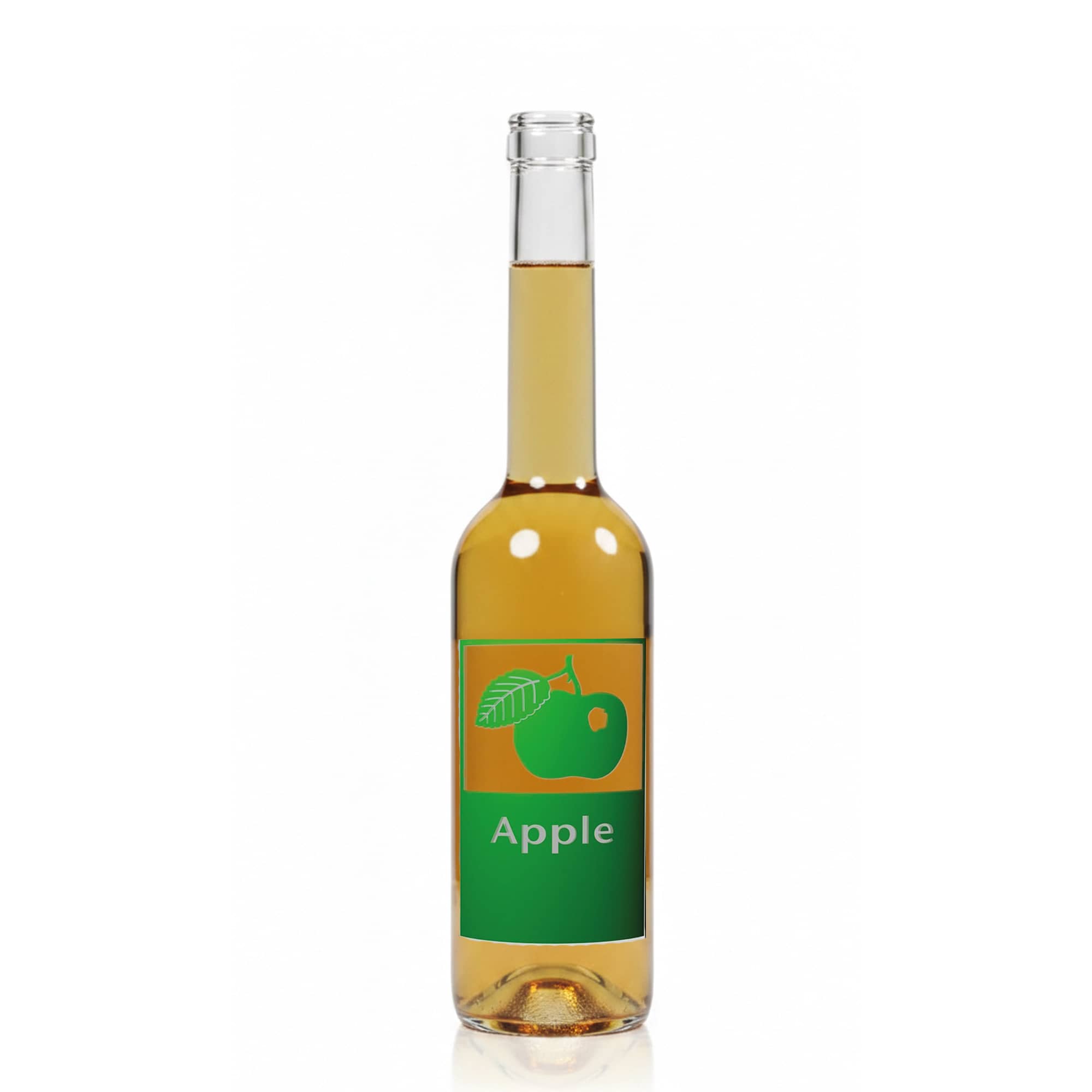 500 ml üvegpalack 'Opera', motívum: Alma, nyak: parafa