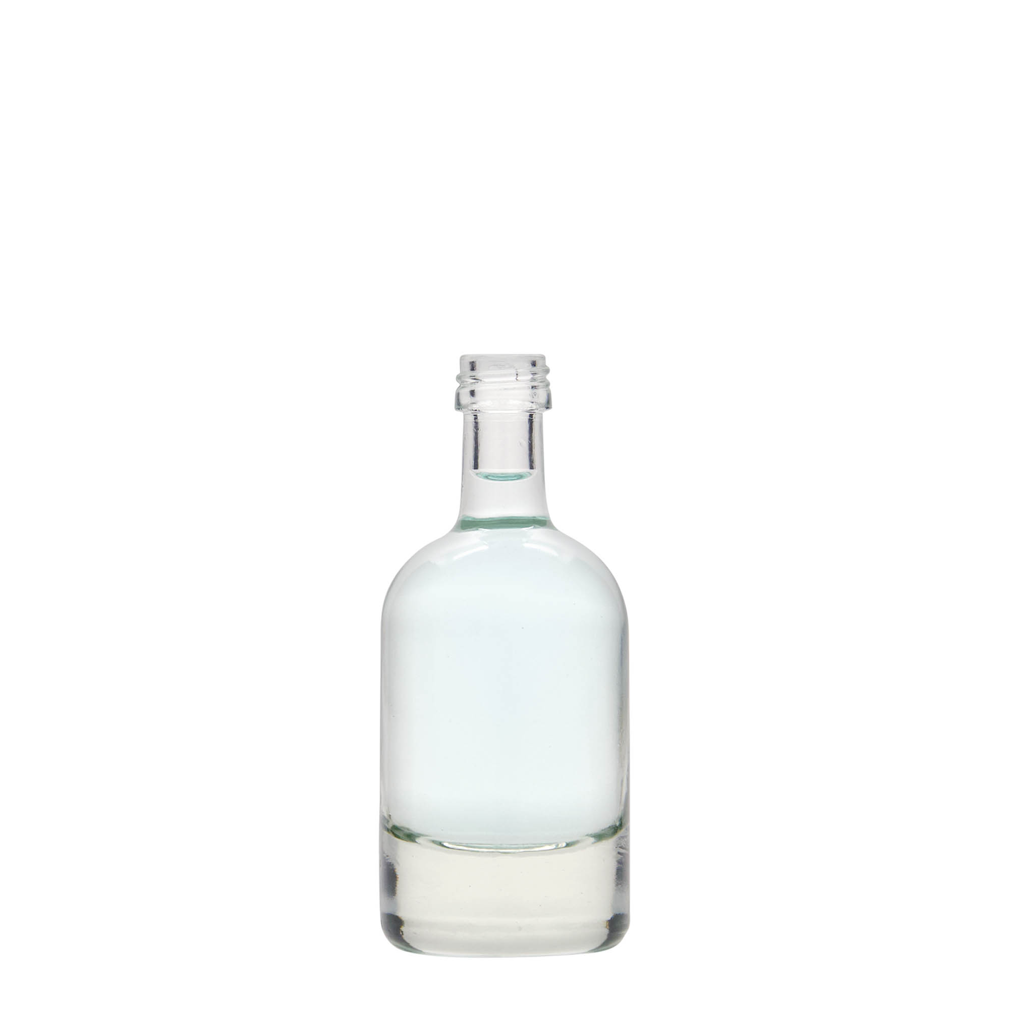 50 ml üvegpalack 'Linea Uno', nyak: PP 18 50 ml üvegpalack 'Linea Uno', nyak: PP 18