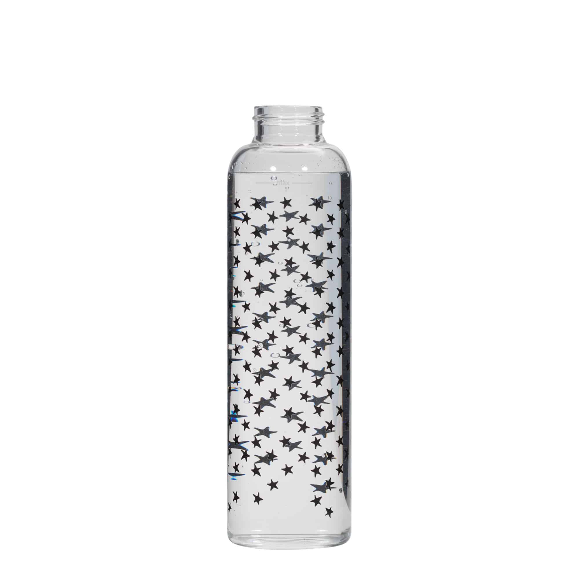 500 ml ivópalack 'Perseus - Fekete Csillagok', nyílás: csavarzár