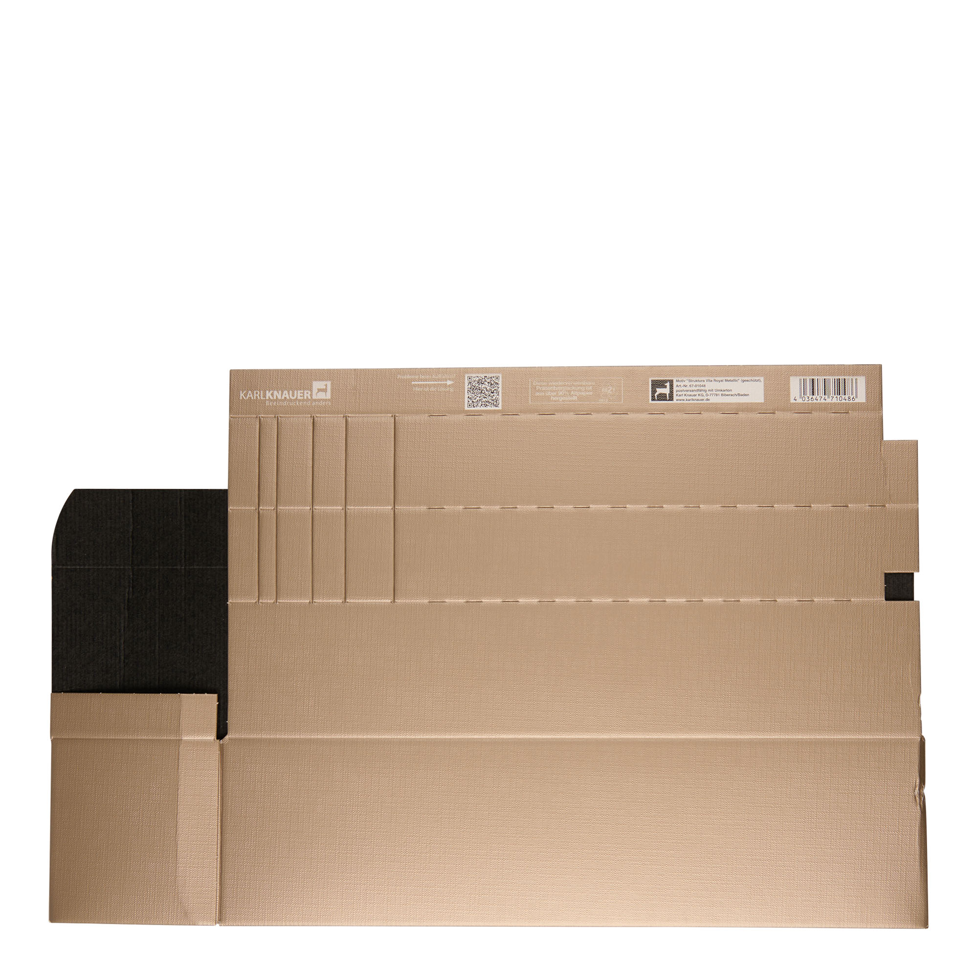 Ajándékdoboz 'Fémes', téglalap alakú, karton, pezsgőszínű Ajándékdoboz 'Fémes', téglalap alakú, karton, pezsgőszínű