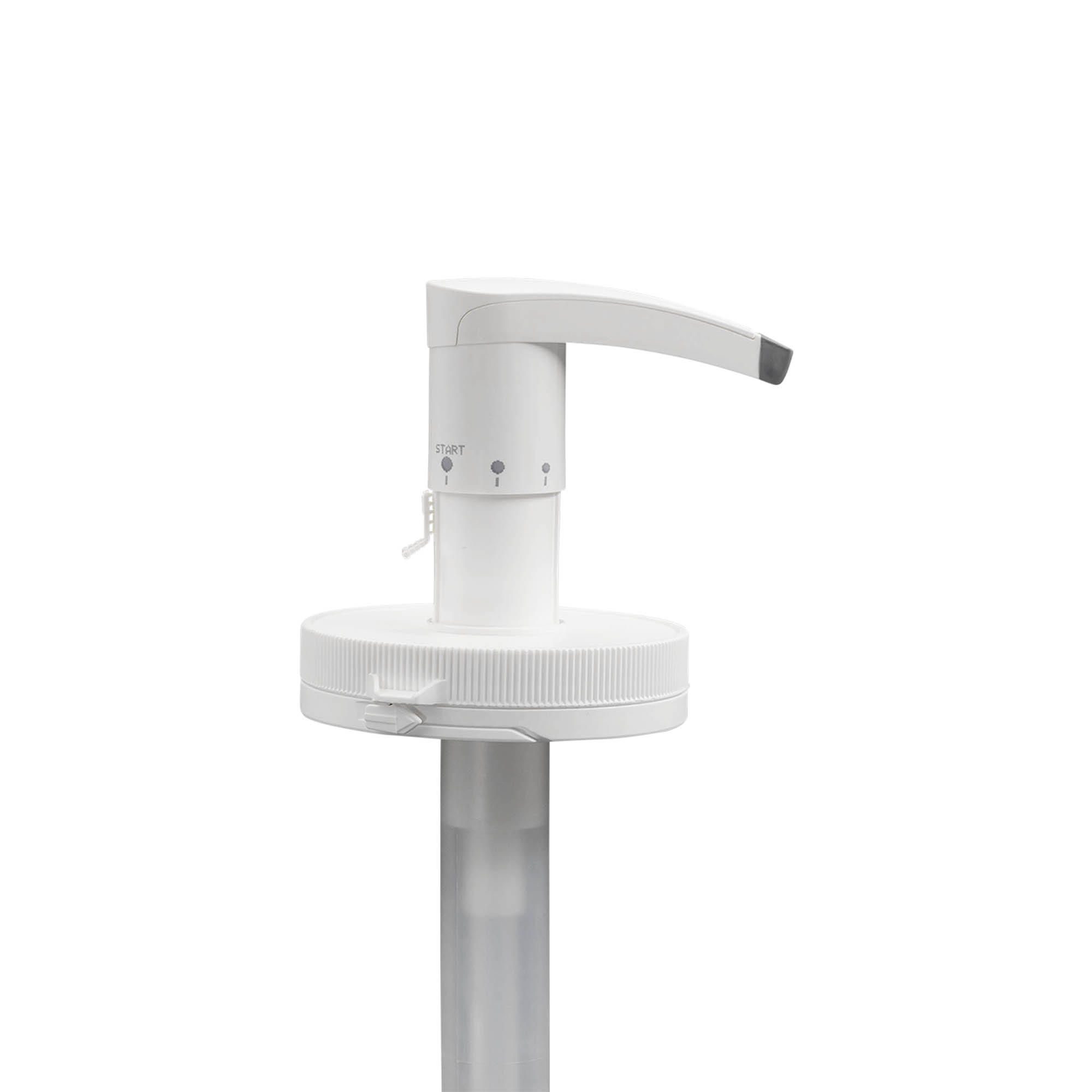 Adagolószivattyú 655 ml-es 'Securibox'-hoz, PE műanyag, fehér, a nyíláshoz: csavarzáróhoz