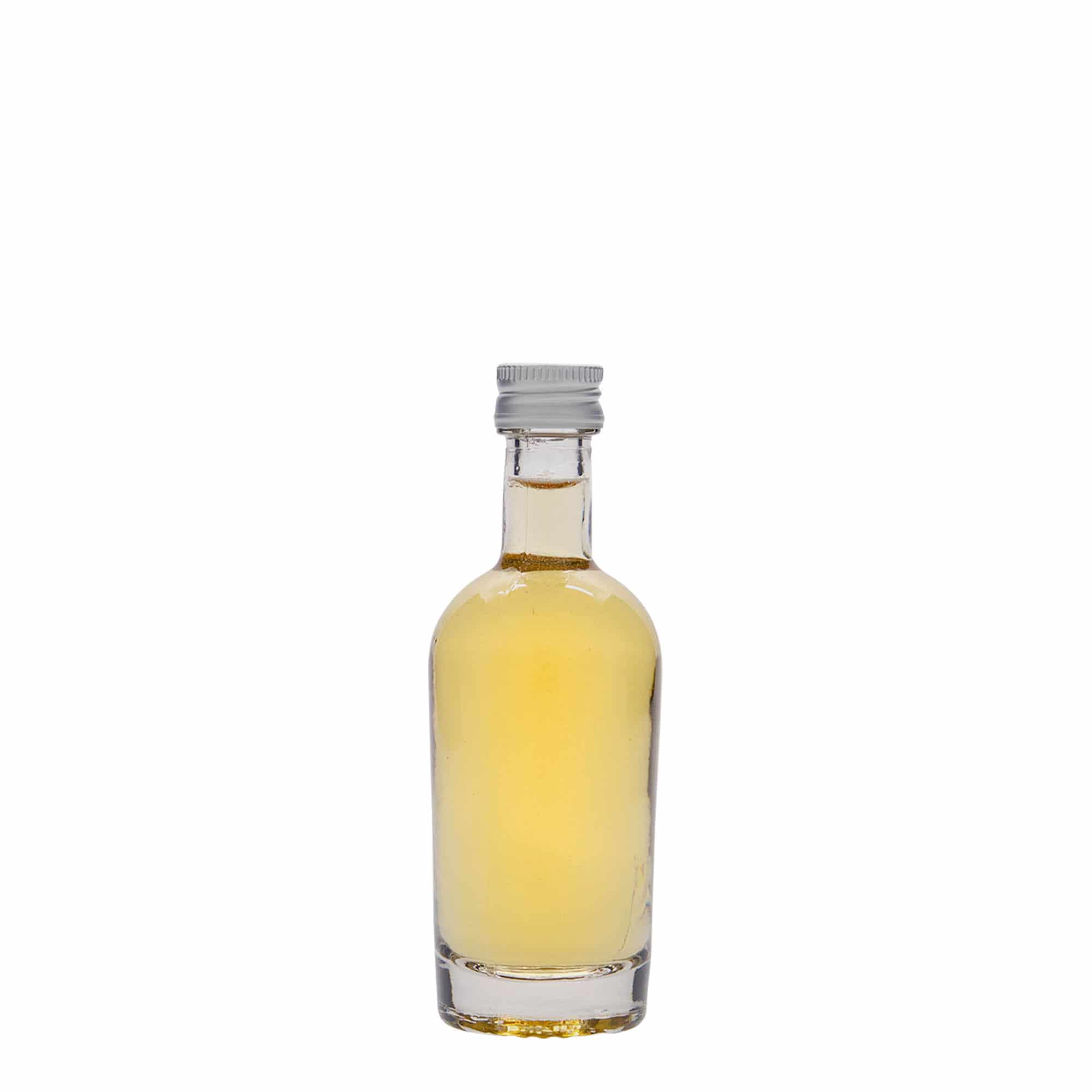 50 ml üvegpalack 'Pepe', nyílás: PP 18