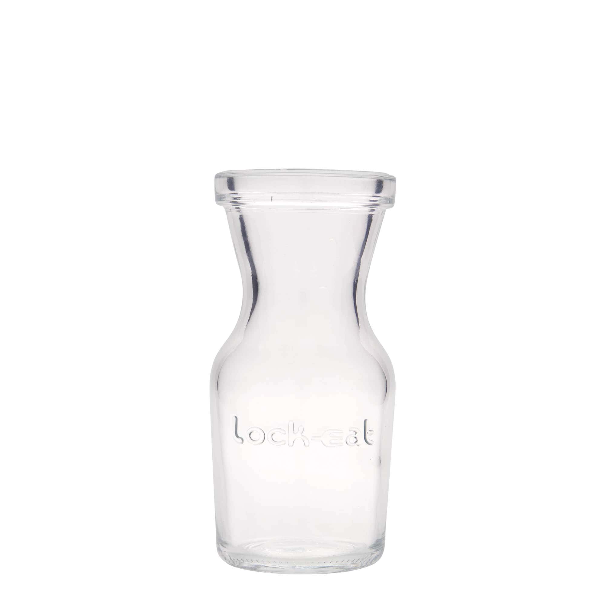 250 ml üvegkancsó 'Lock-Eat', nyílás: drótfüles záródás