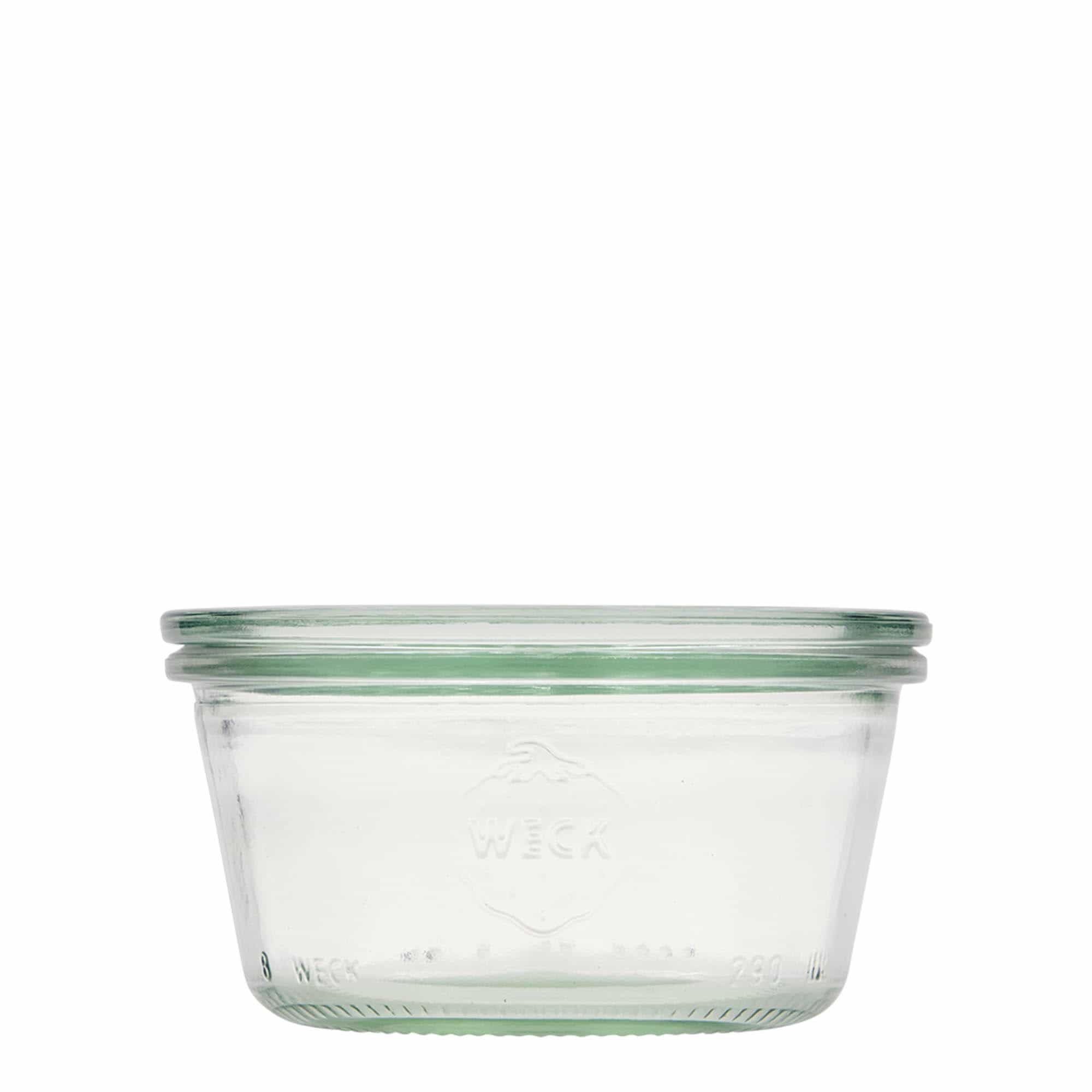 290 ml-es WECK befőttesüveg, szájnyílás: Kerek perem 290 ml-es WECK befőttesüveg, szájnyílás: Kerek perem