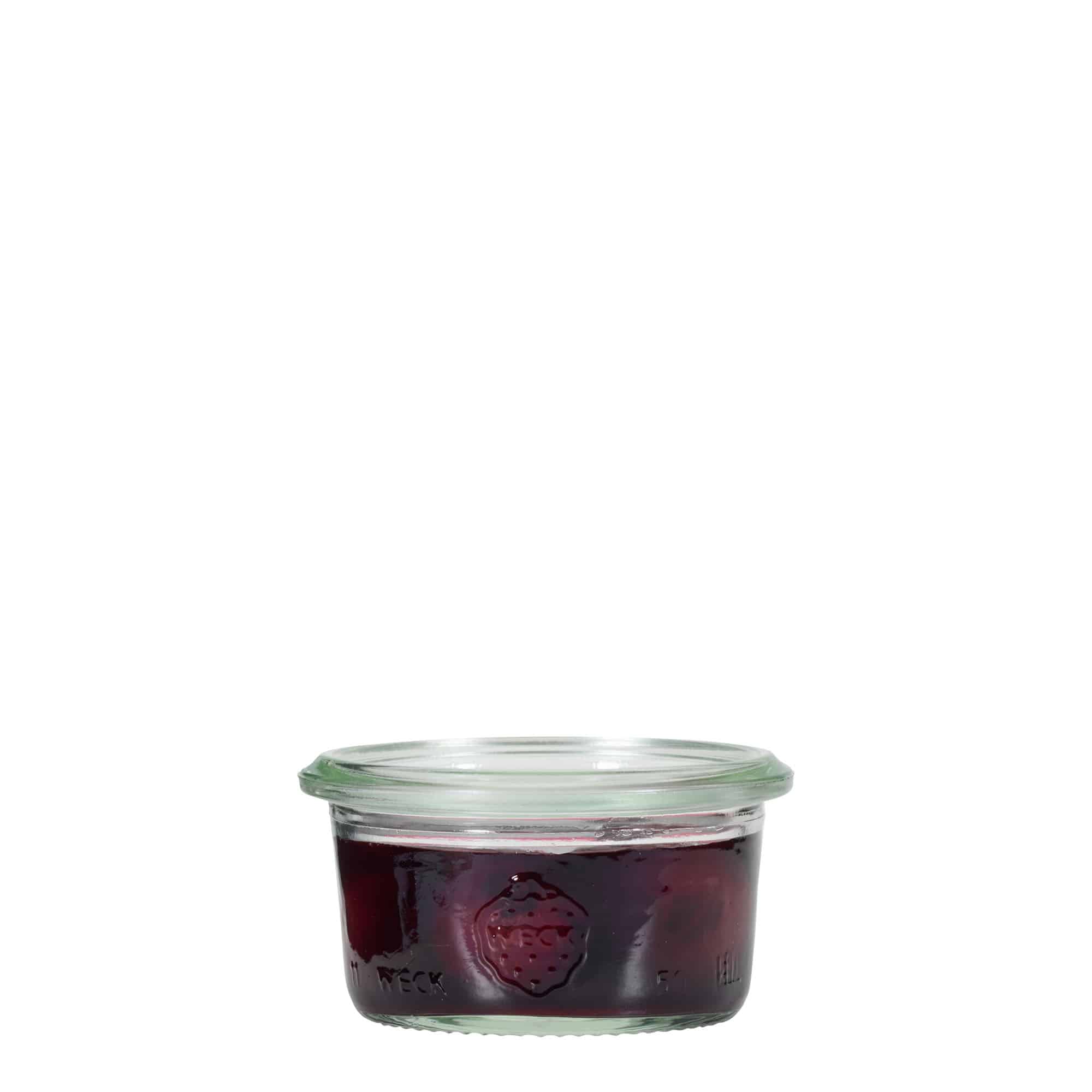 50 ml WECK-tölcsérüveg, nyílás: kerek perem