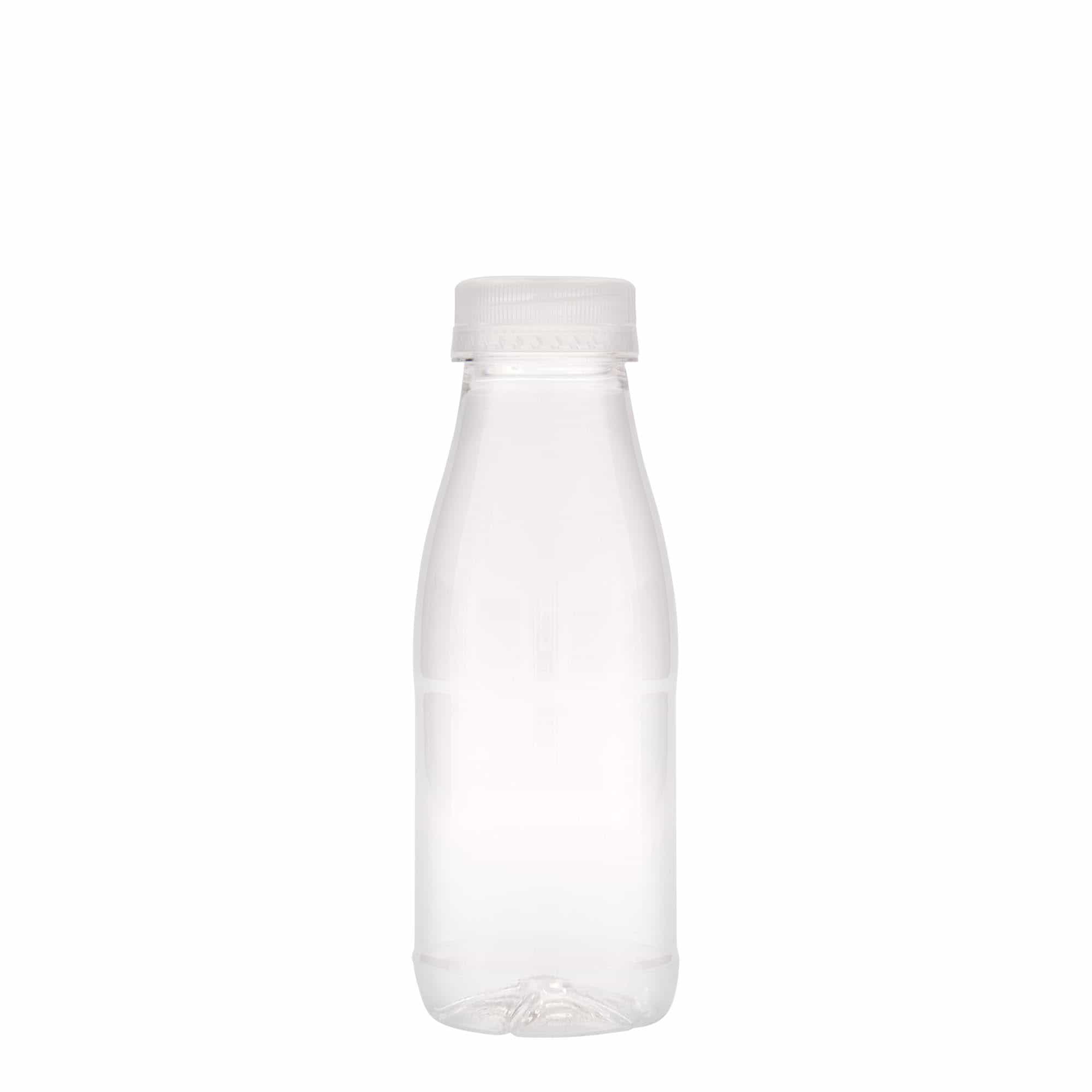 330 ml PET-palack 'Milk and Juice', műanyag, nyakátmérő: 38 mm