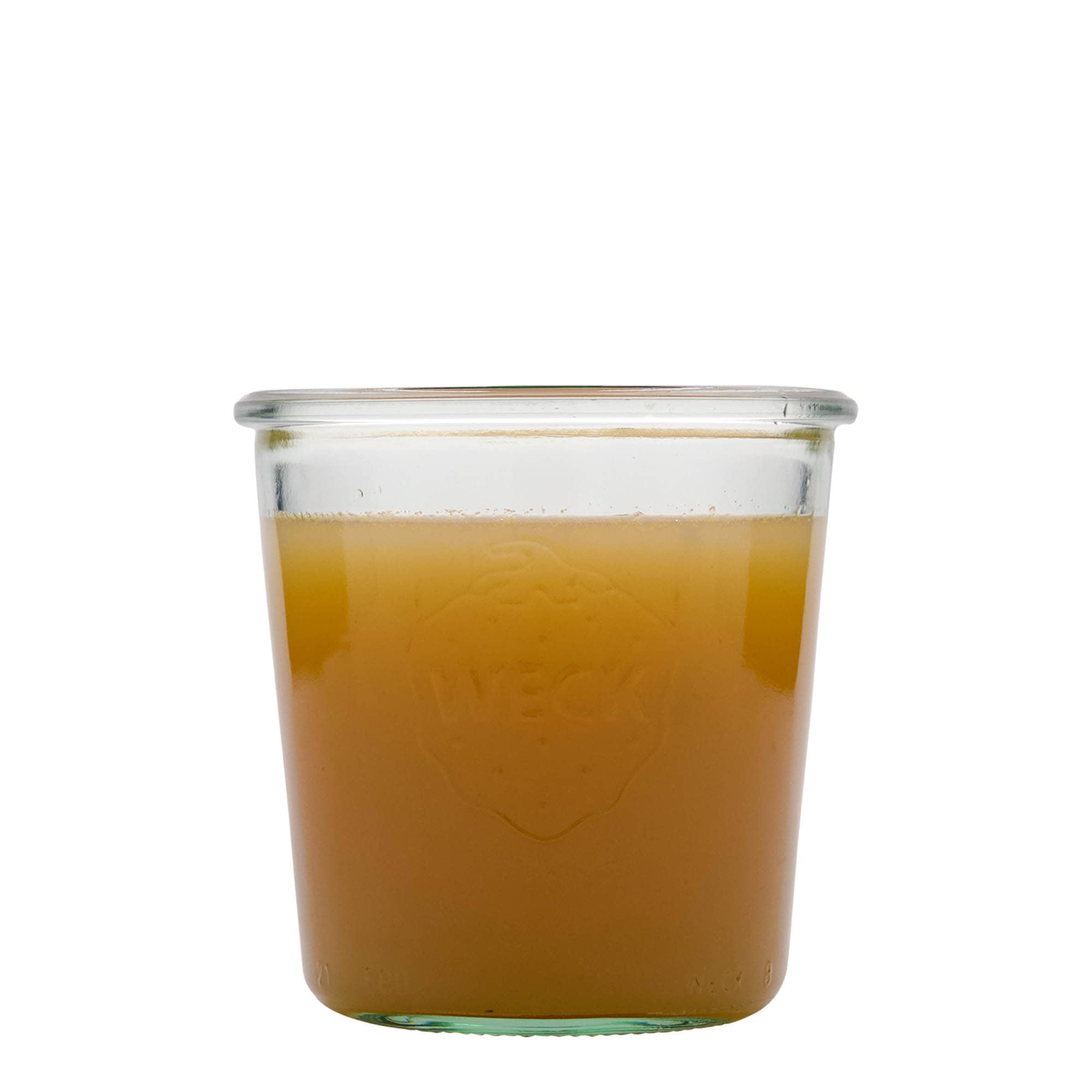 580 ml WECK fordított üveg, nyílás: kerek perem
