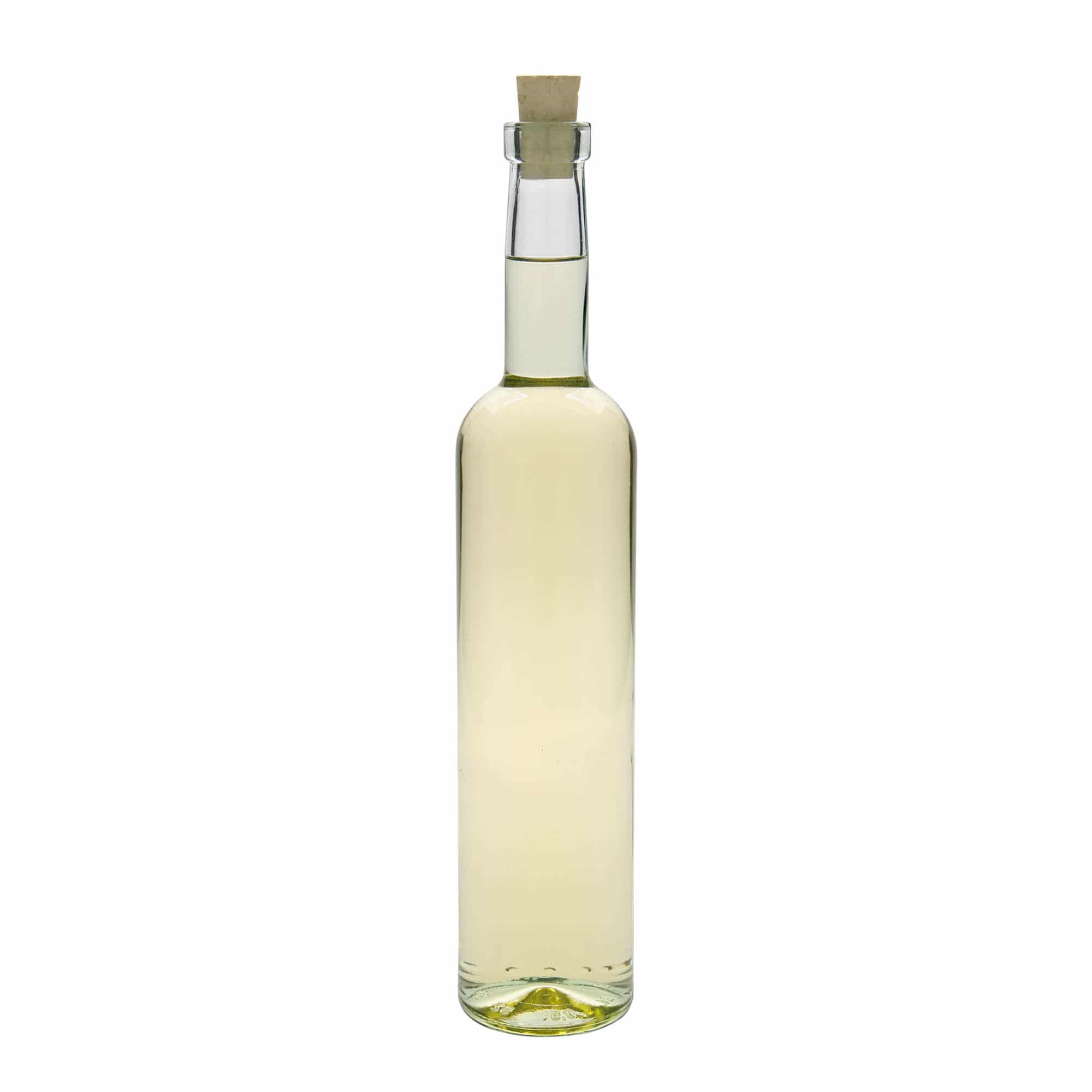 500 ml üvegpalack 'Bordeaux', nyak: parafa
