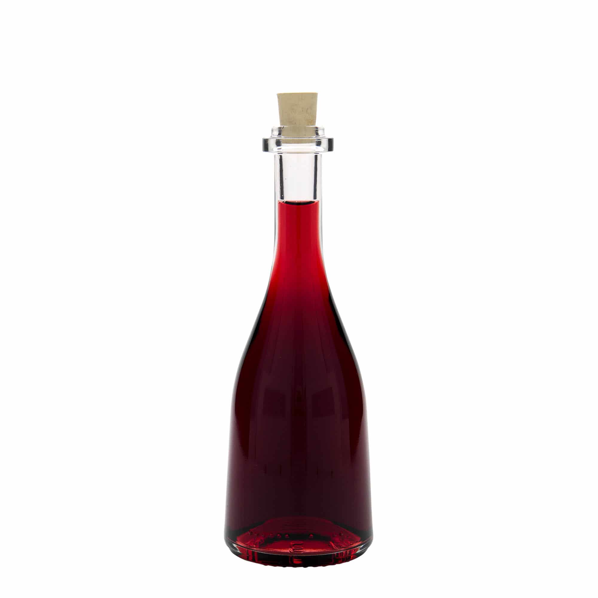 200 ml-es üvegpalack 'Rustica', szájnyílás: parafadugó